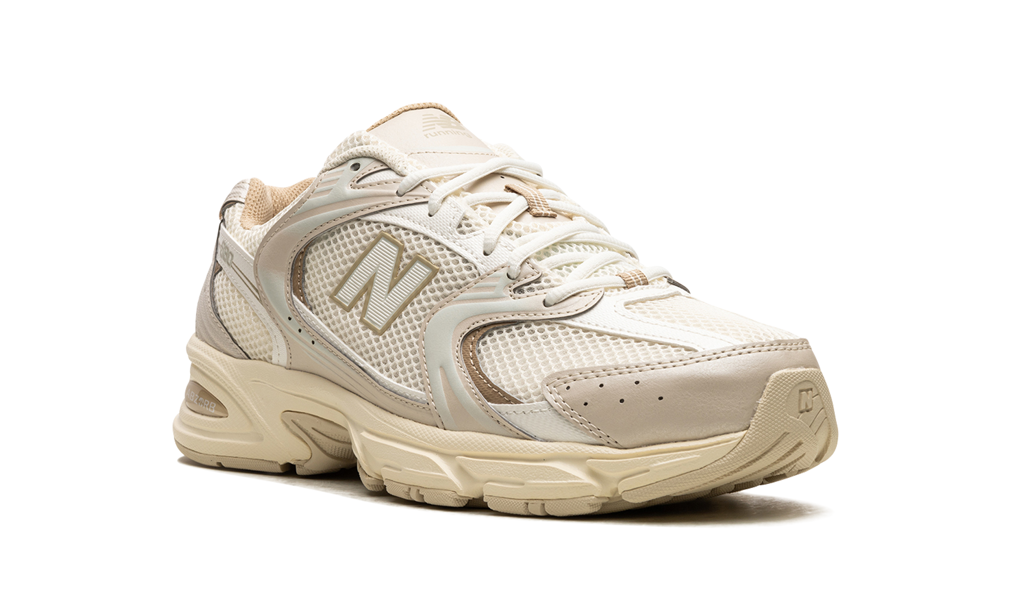 new balance 530 beige angora+MR530AA+diagnol right view