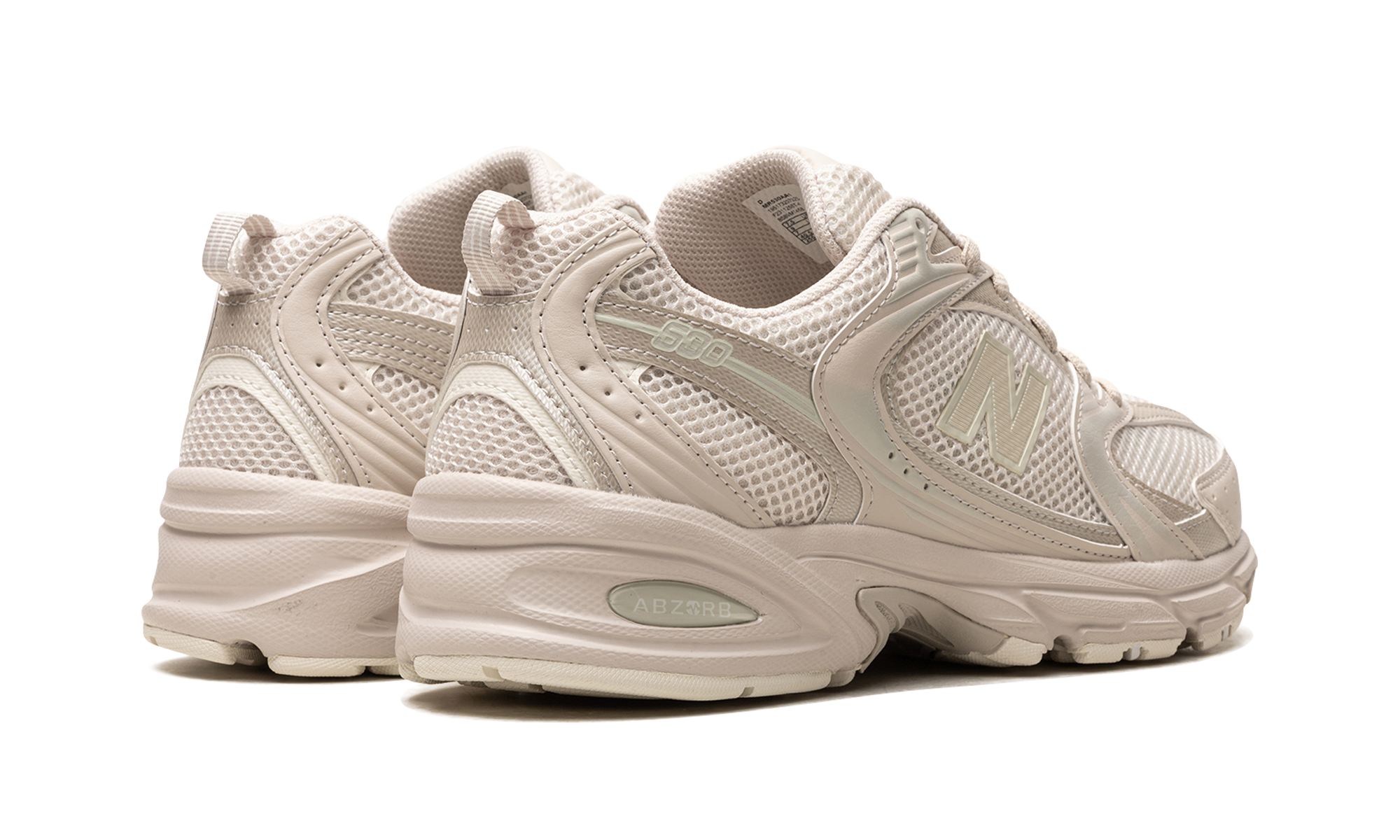 new balance 530 moonbeam+MR530AA1+diagnol right behind view