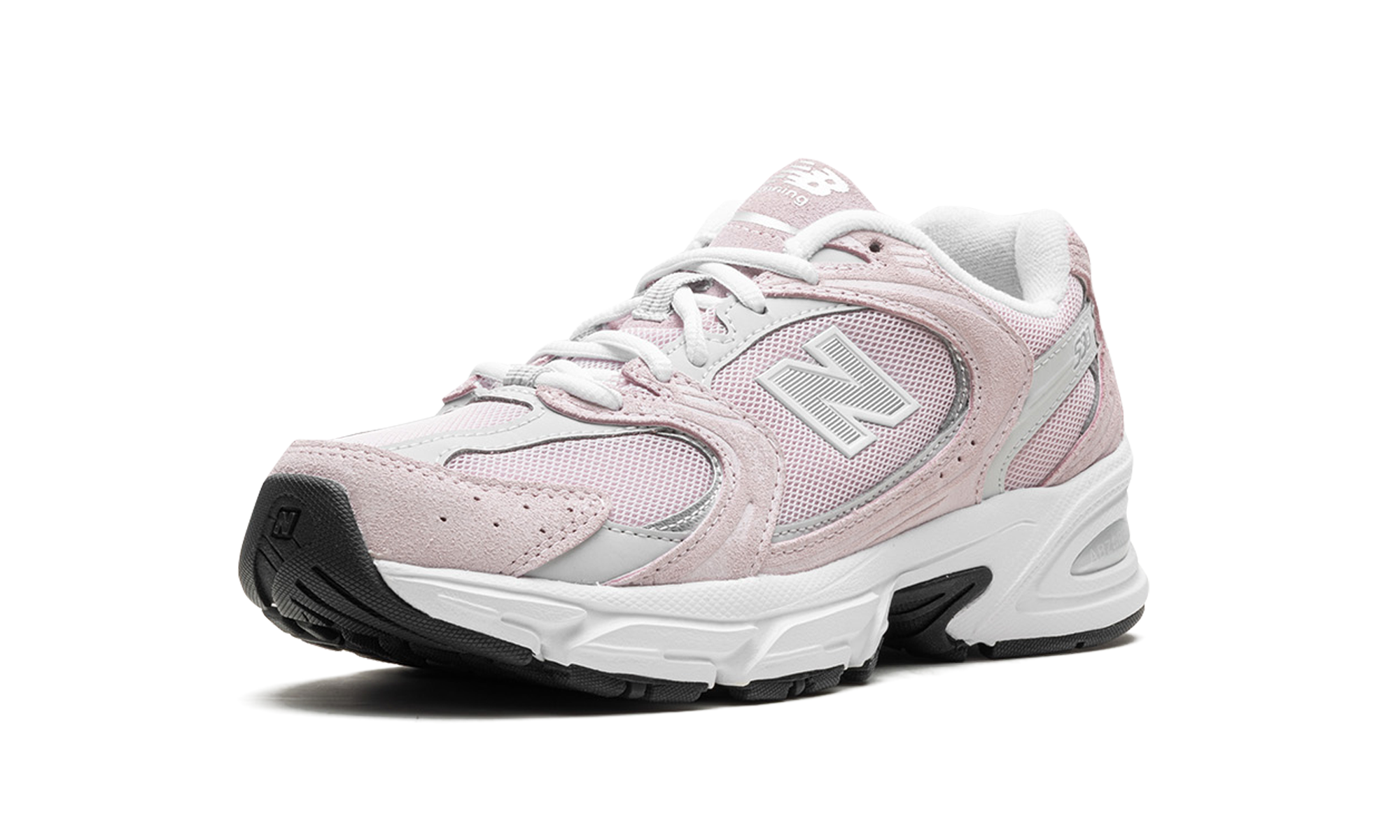 new balance 530 stone pink+MR530CF+left diagnol single view