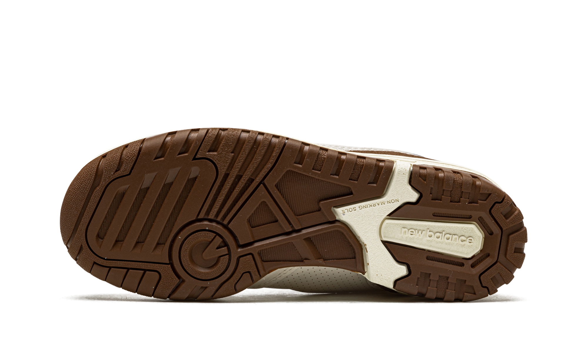 new balance 550 aime leon dore brown+BB550AB1+bottom view