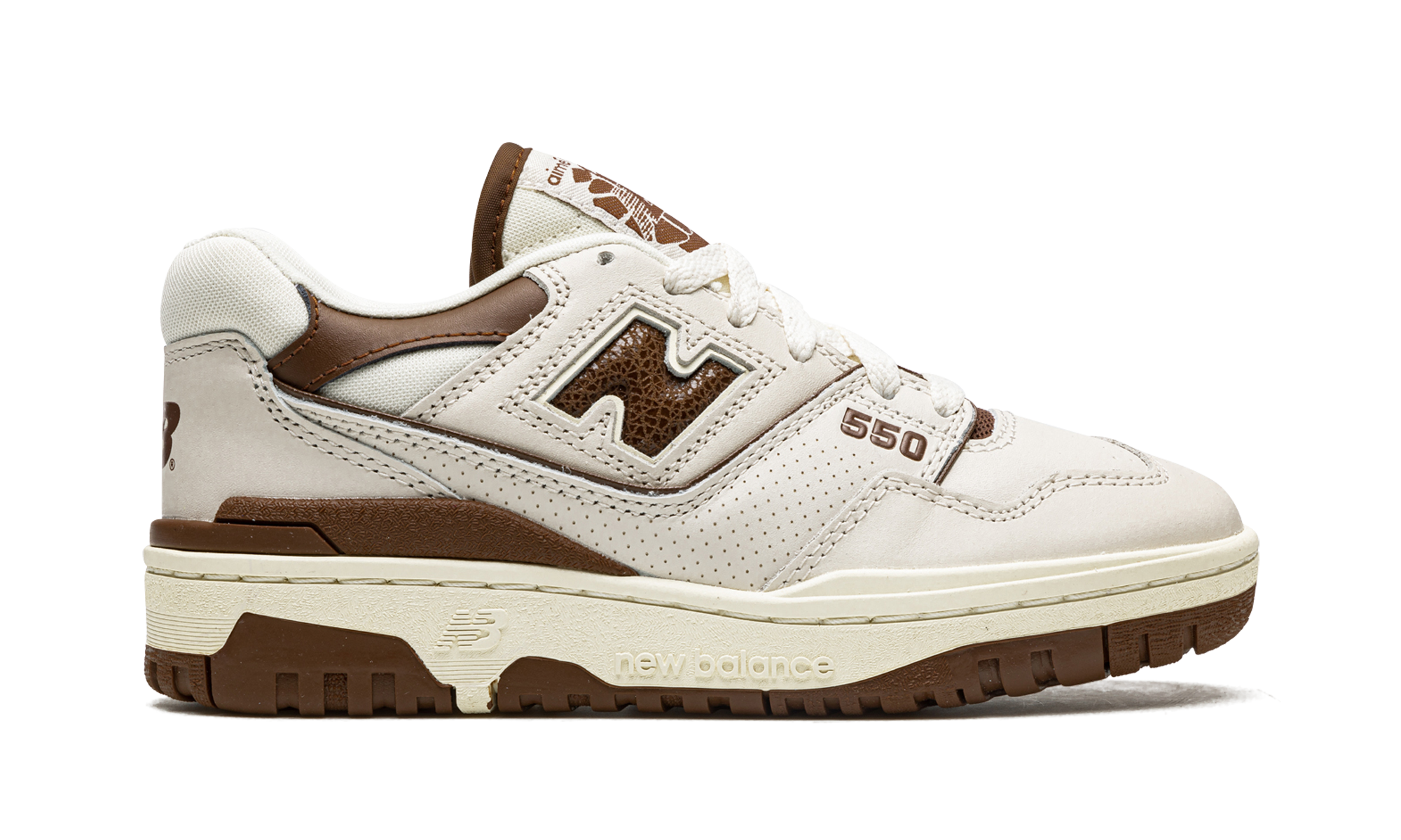 new balance 550 aime leon dore brown+BB550AB1+right view