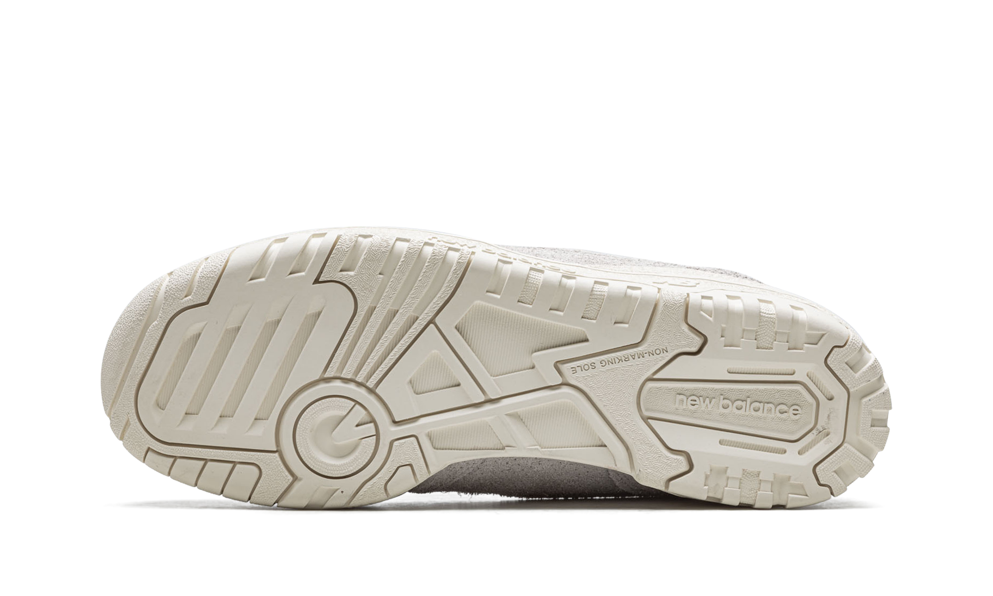 new balance 550 aime leon dore grey suede+BB550AC1+bottom view