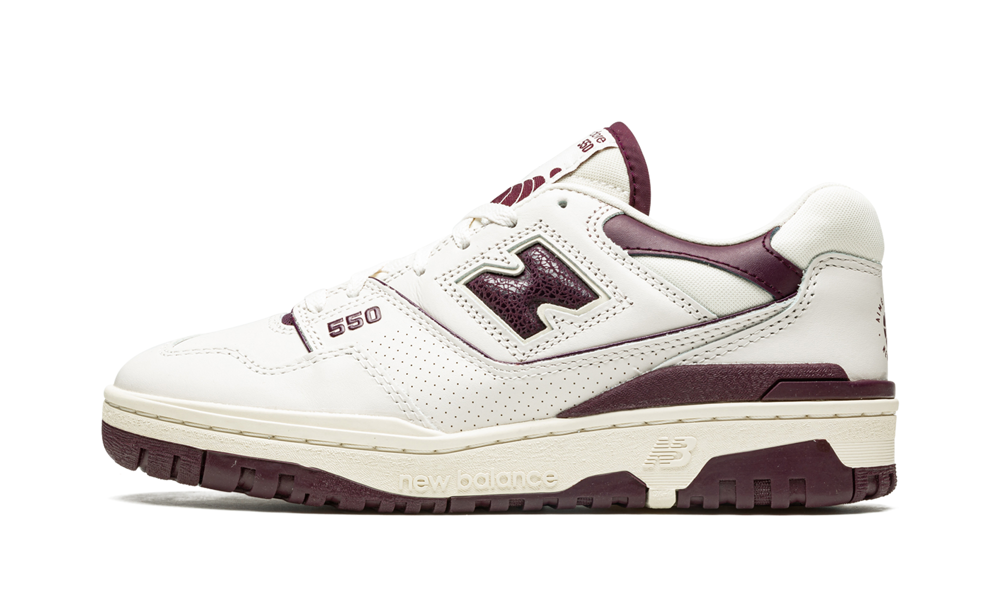 new balance 550 aime leon dore purple+BB550AR1+diagnol right view 1
