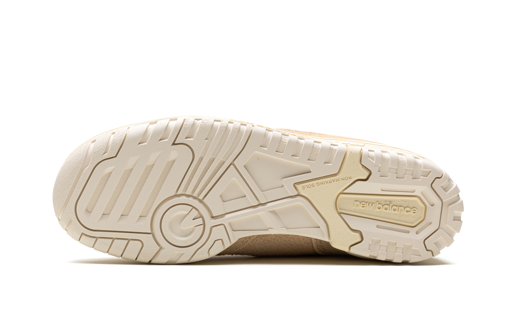 new balance 550 aime leon dore taupe suede+BB550DA1+bottom view