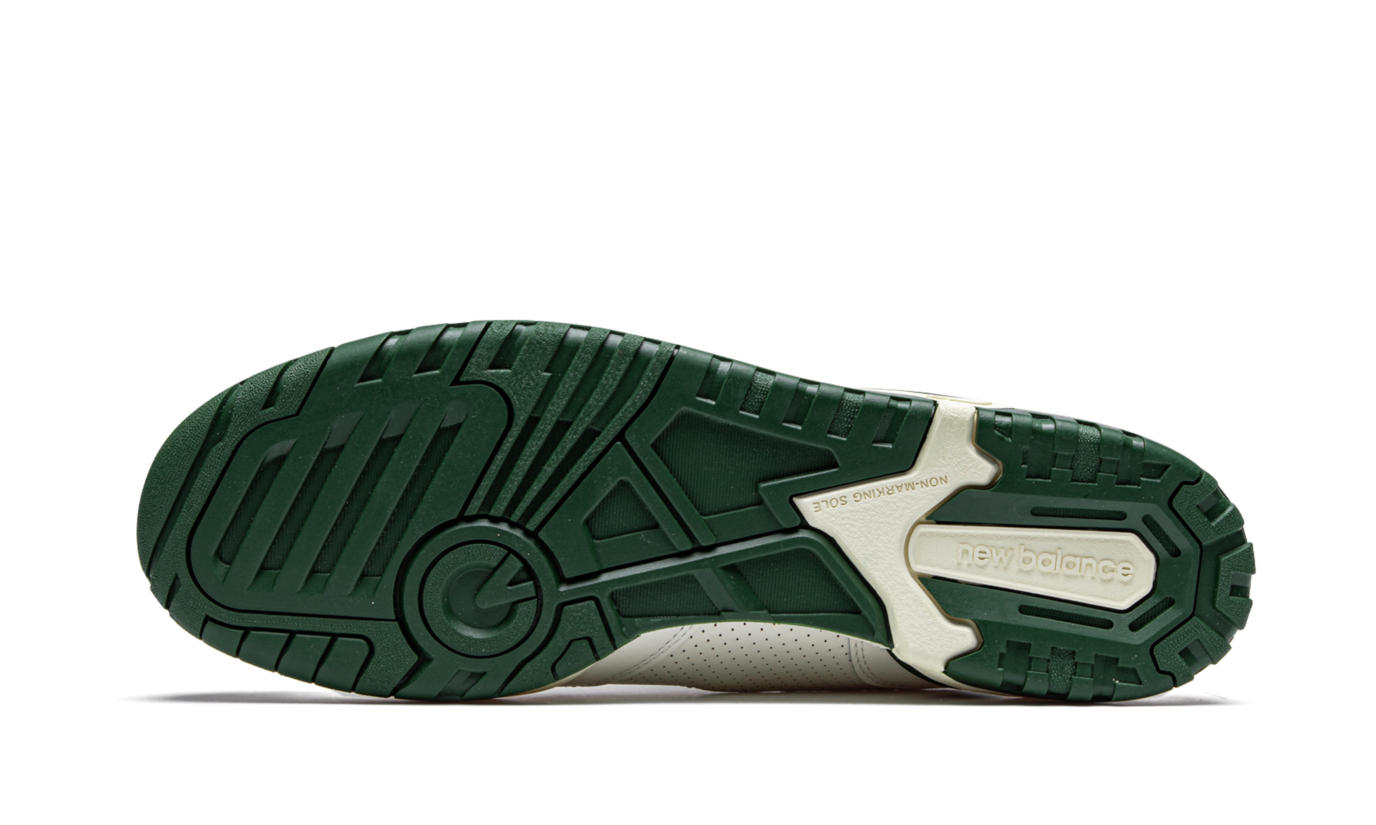 new balance 550 aime leon dore white green+BB550ALD+bottom view