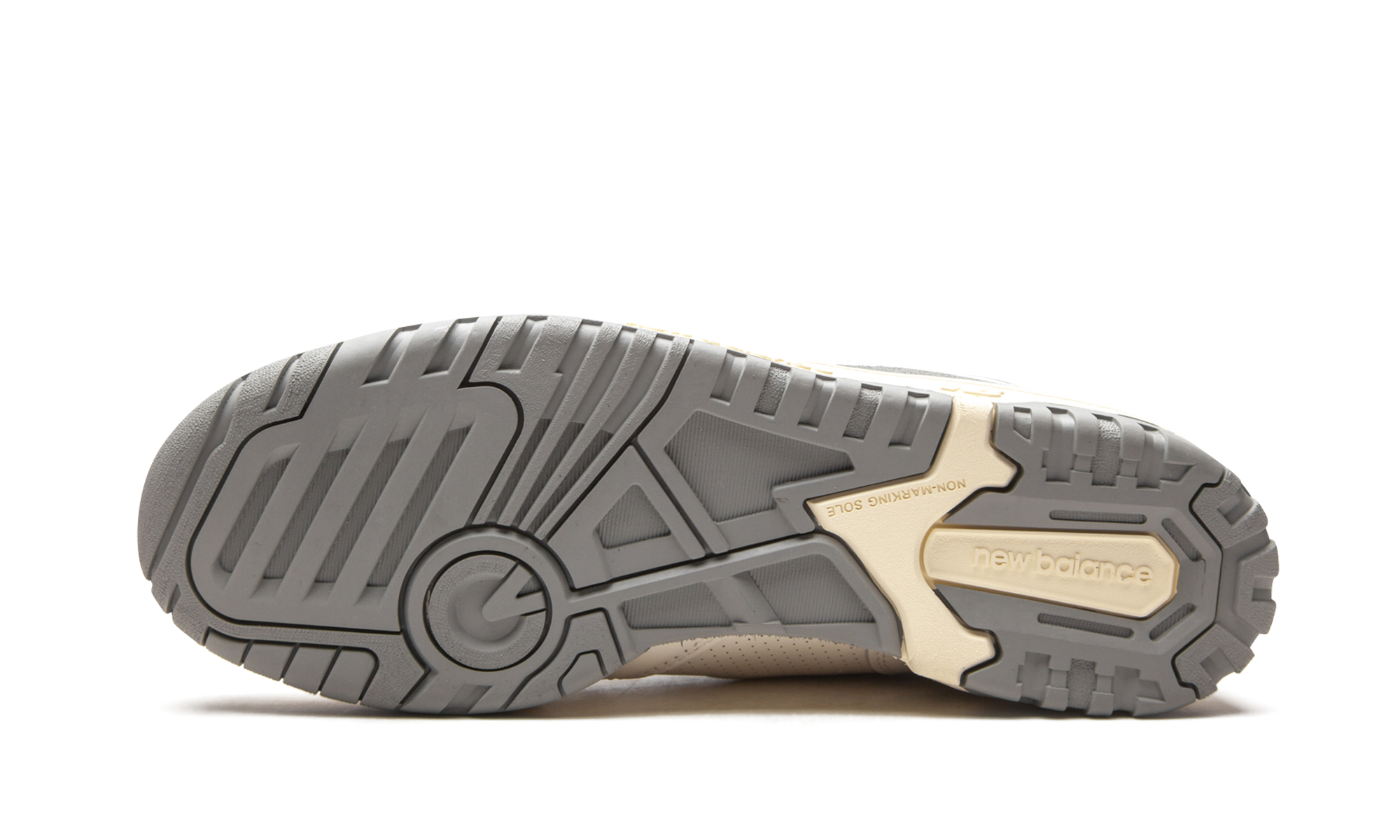 new balance 550 aime leon dore white grey+BB550ALE+bottom view