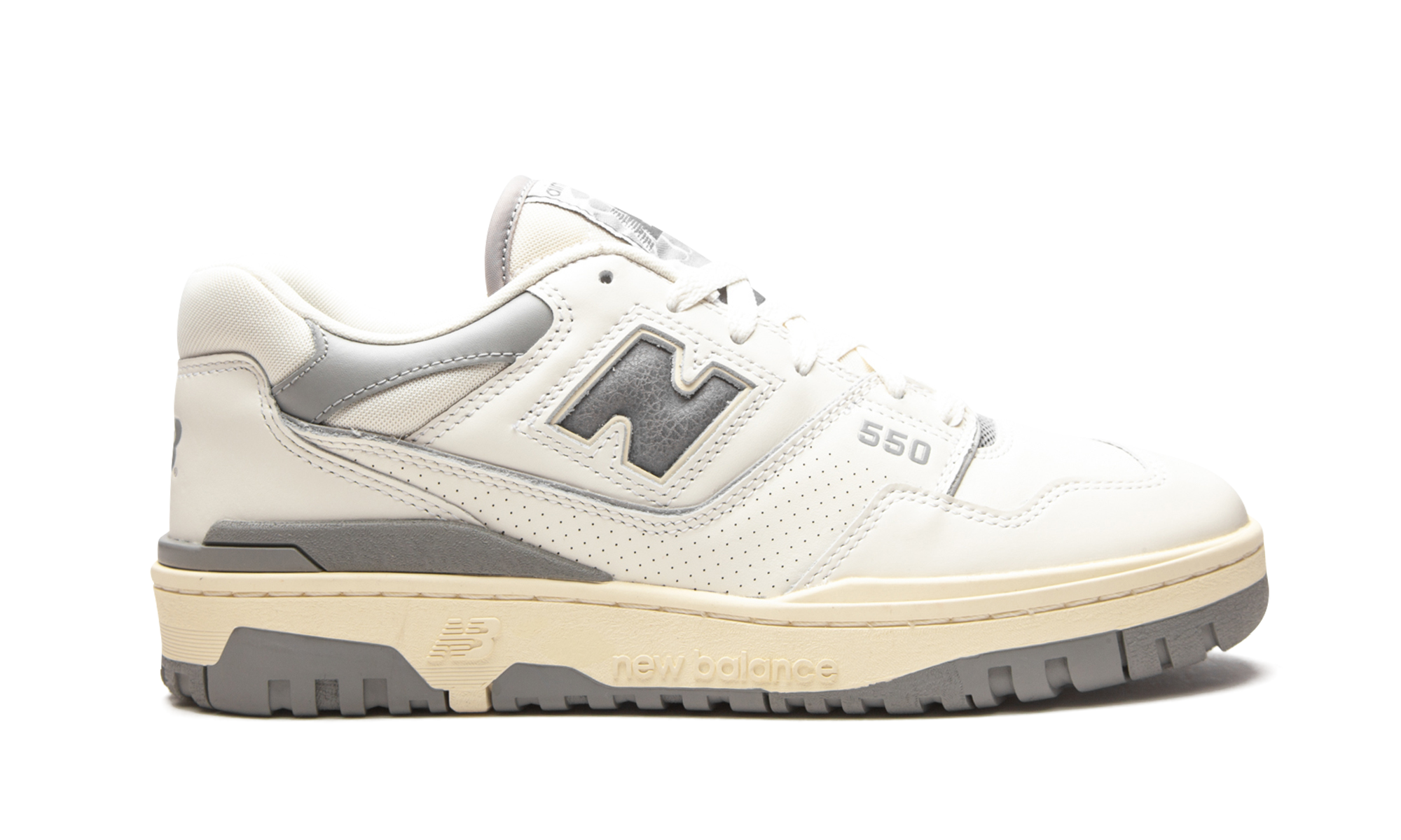 new balance 550 aime leon dore white grey+BB550ALE+right view