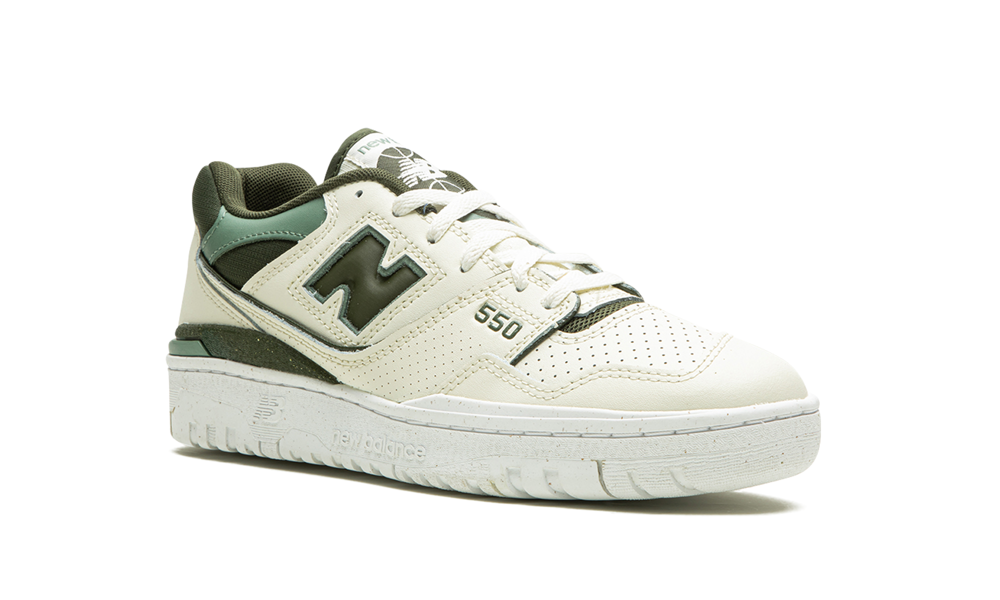 new balance 550 angora green women s+BBW550DI+diagnol right view