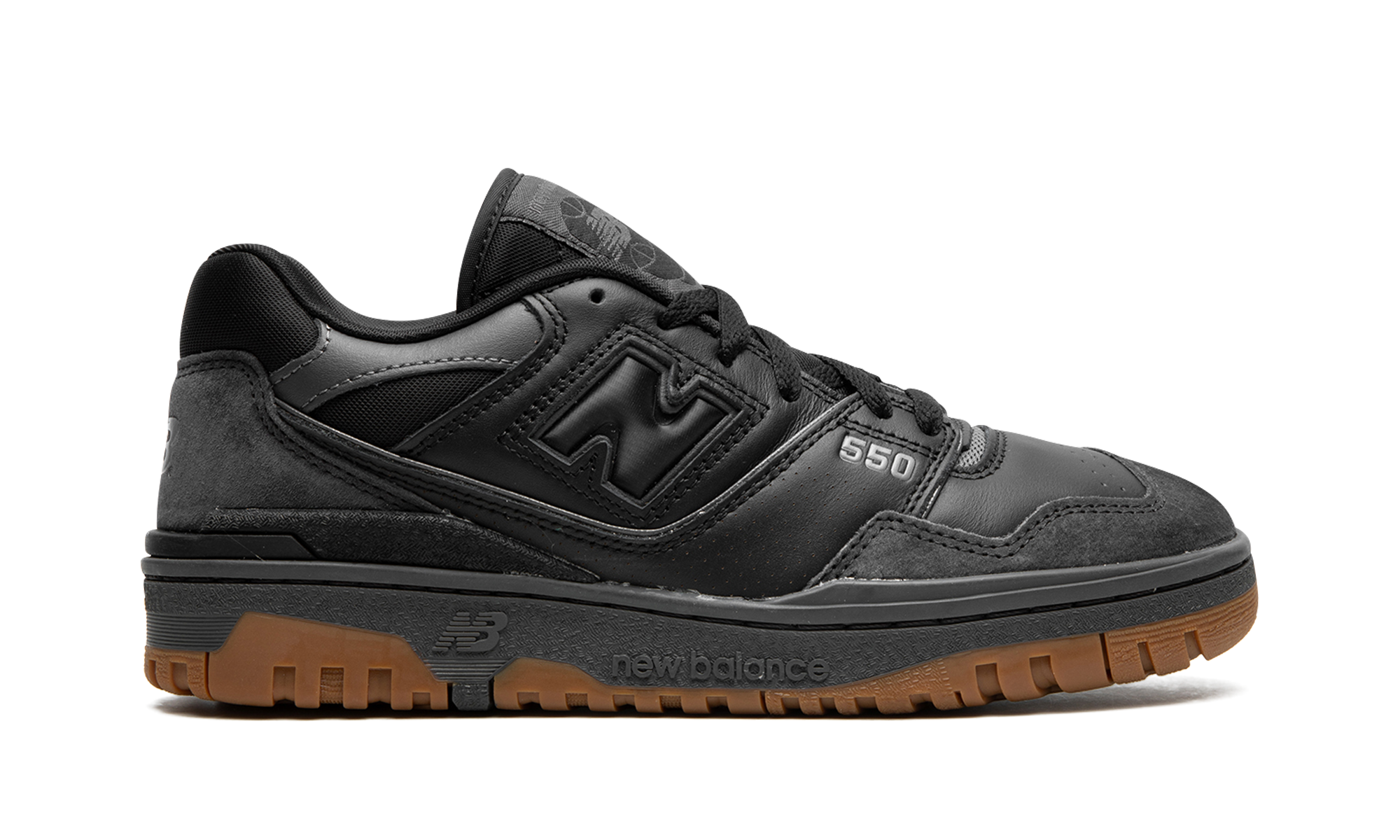 new balance 550 black gum white+BB550BGU+right view