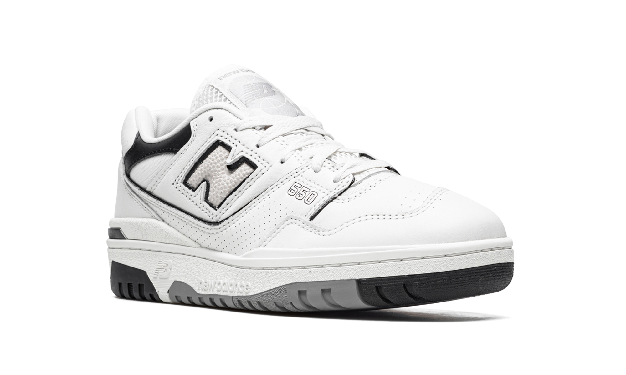 new balance 550 cream black+BB550LWT+diagnol right view