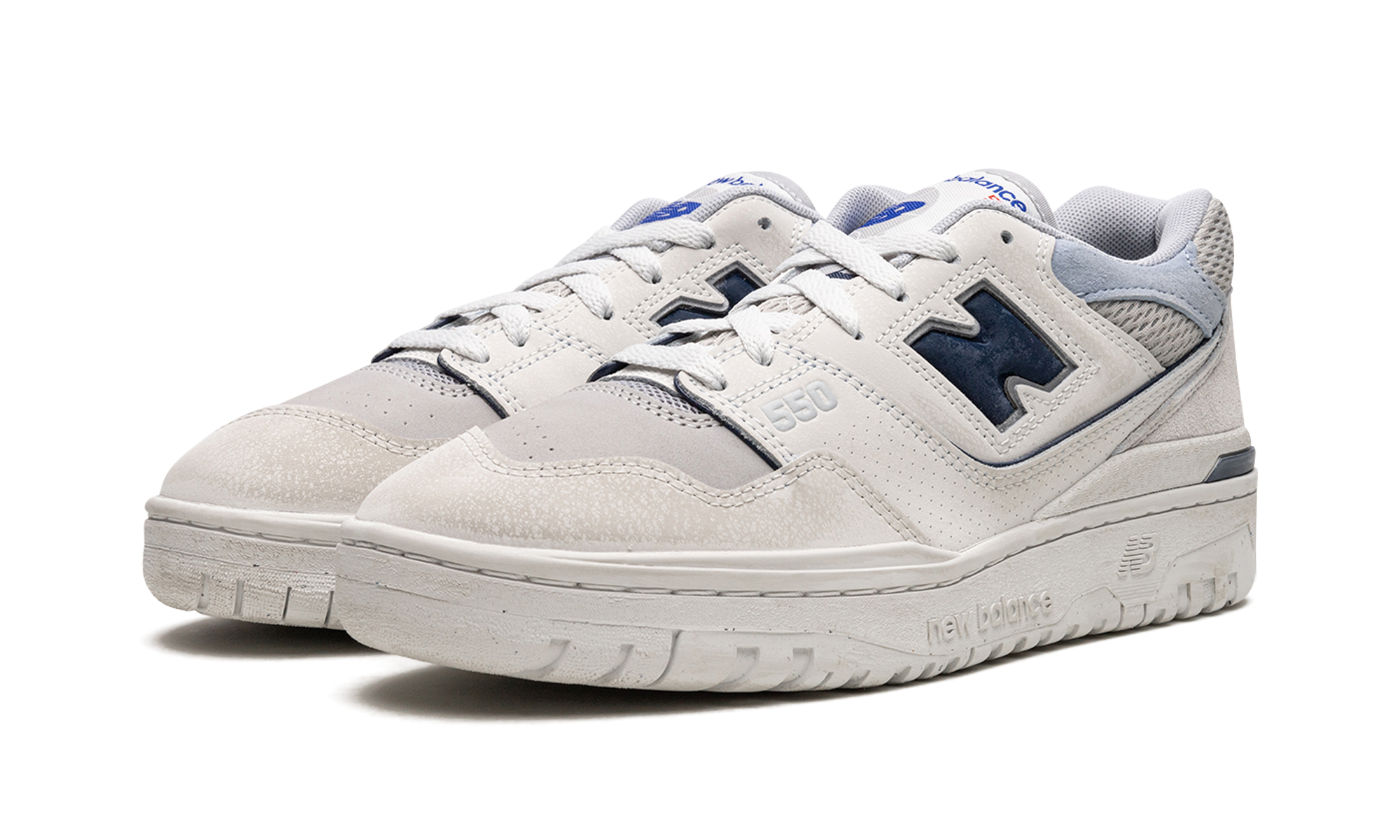 new balance 550 grey day 2023+BB550GD1+diagnol left view