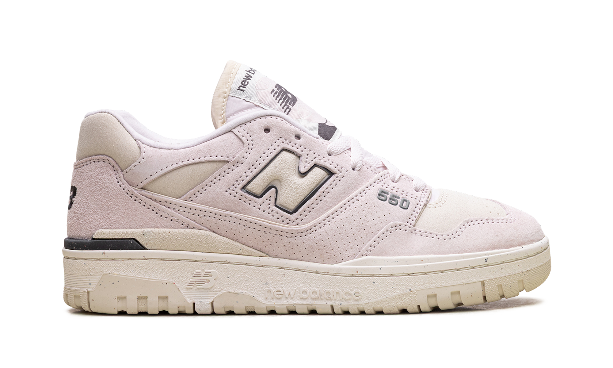 new balance 550 linen pink granite women s+BBW550RC+right view