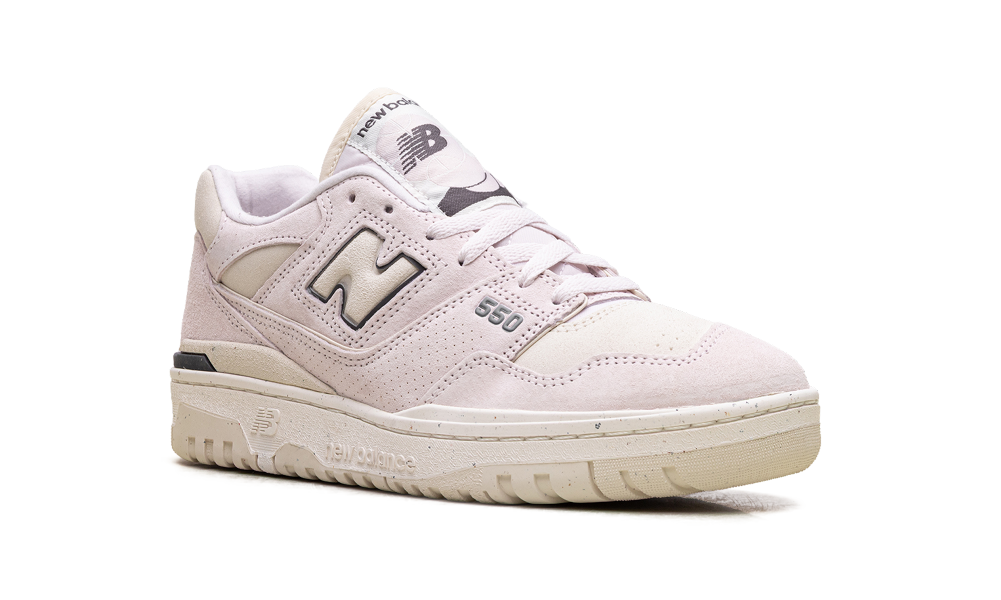 new balance 550 linen pink granite women s+BBW550RC+diagnol right view