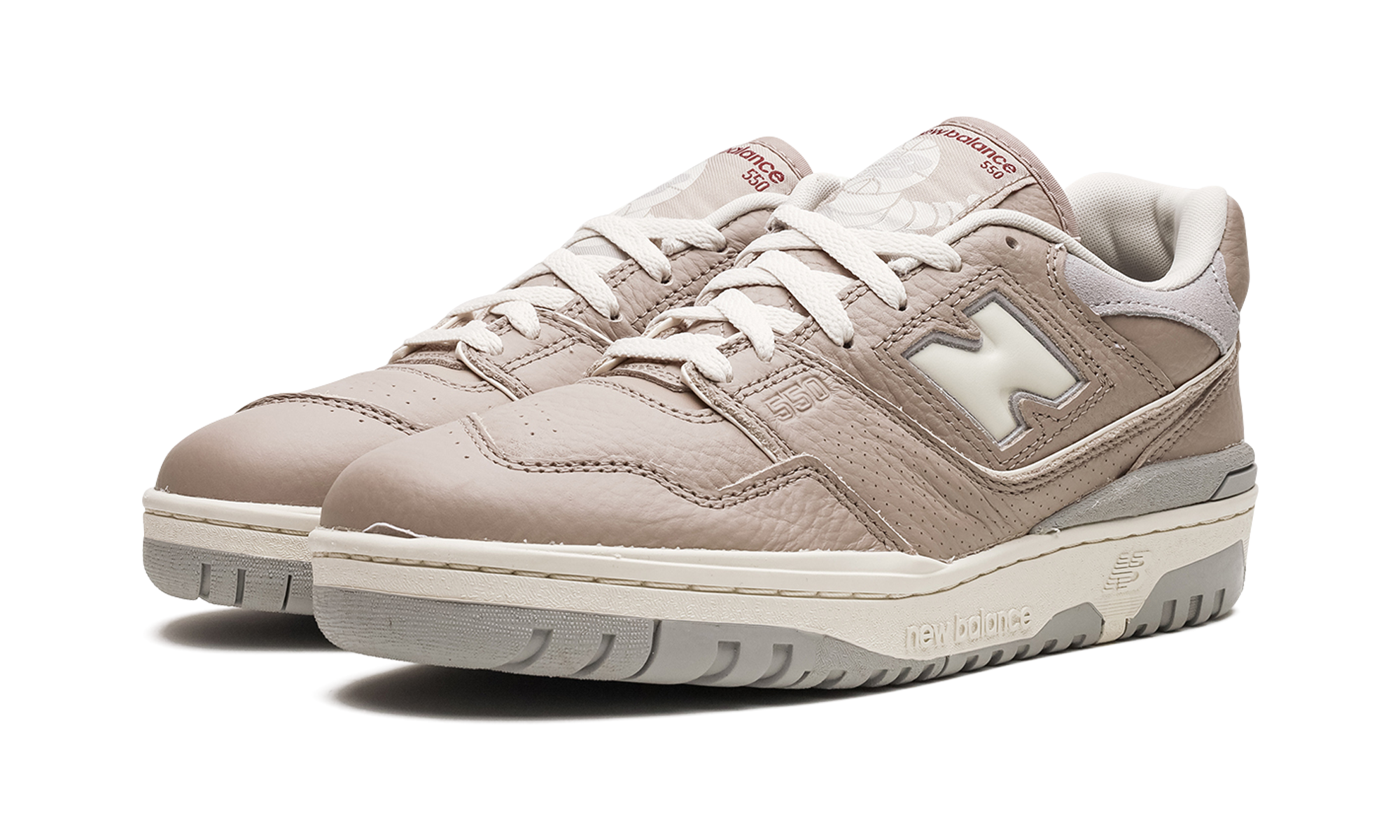 new balance 550 lunar new year driftwood+BB550LY1+diagnol left view