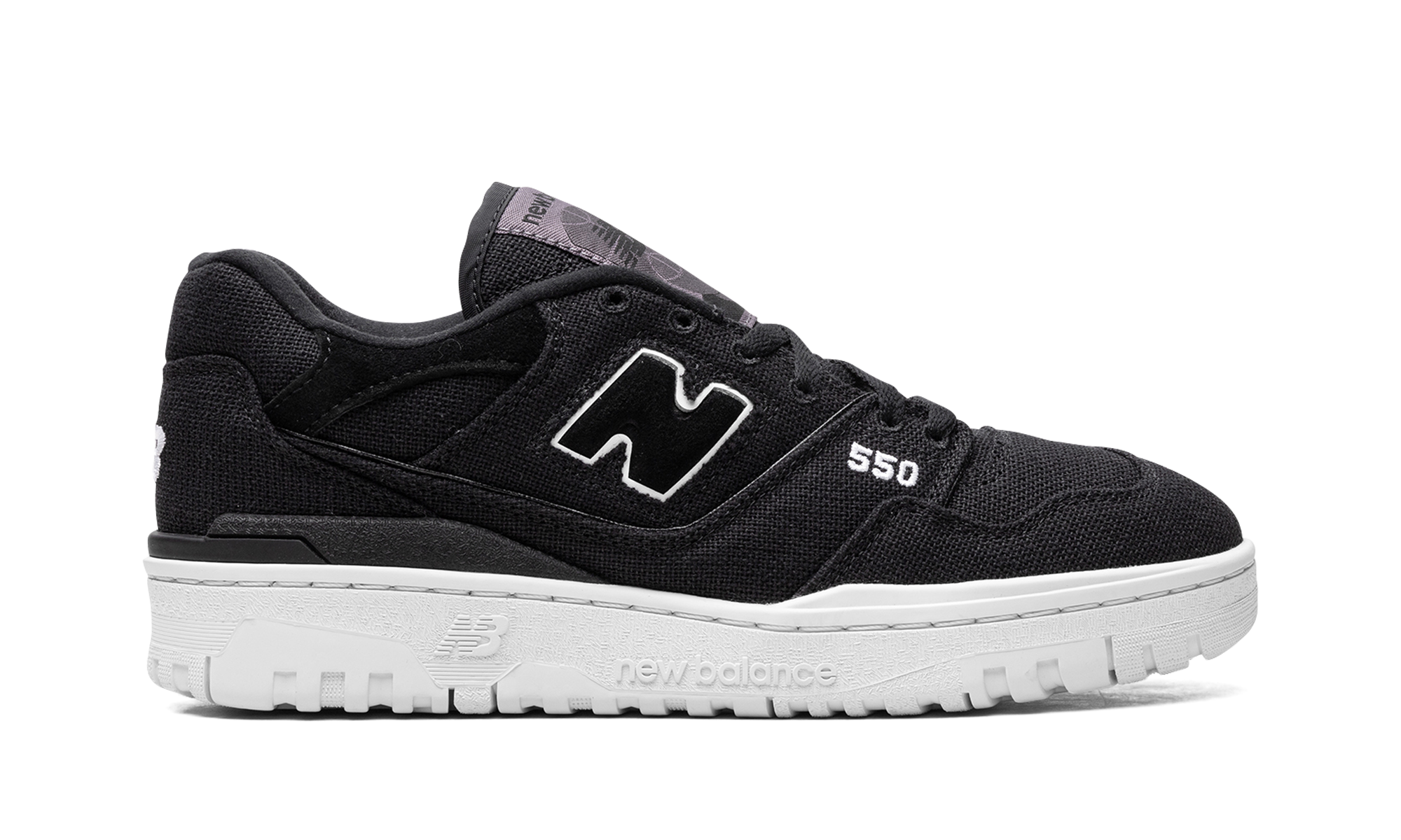 new balance 550 magnet black white+BB550MDB+right view