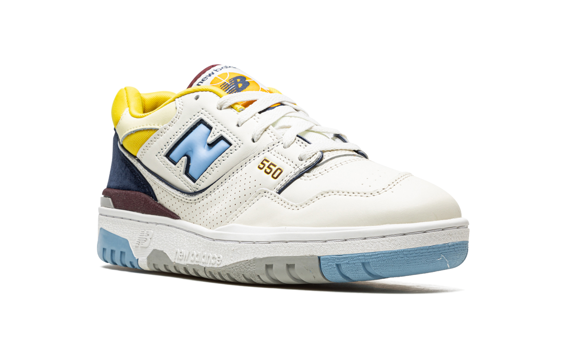 new balance 550 marquette+BB550NCF+diagnol right view