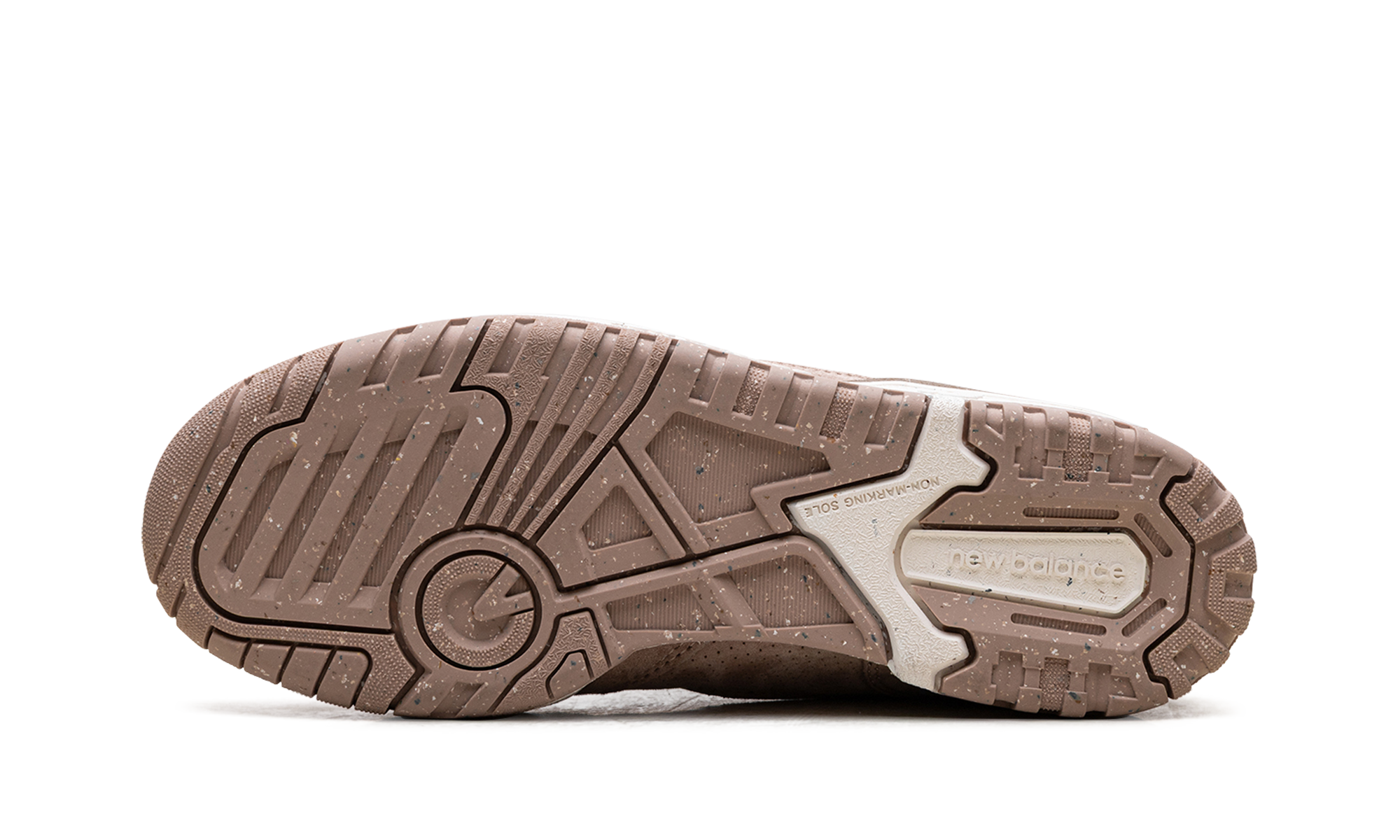 new balance 550 mushroom women s+BBW550RD+bottom view