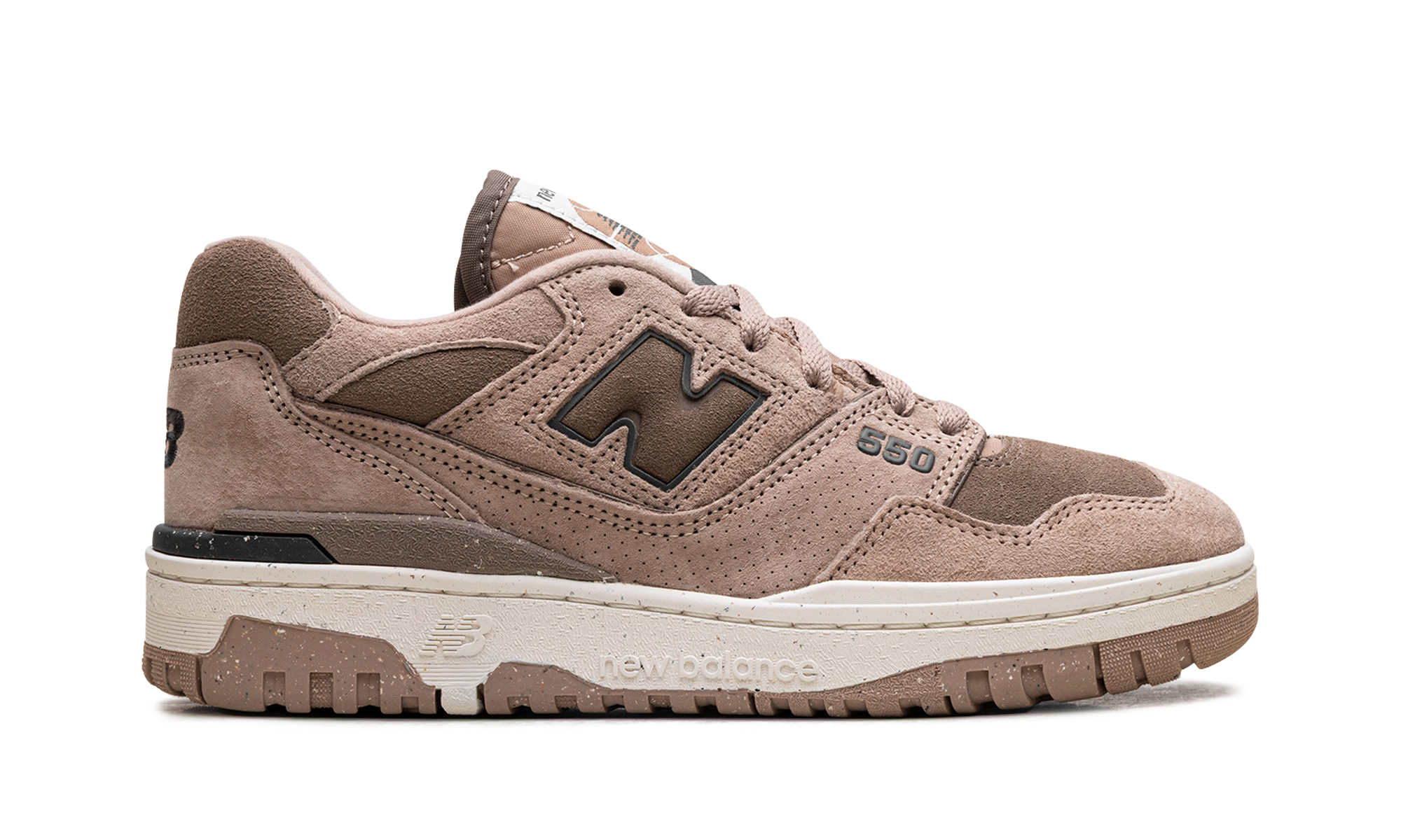 new balance 550 mushroom women s+BBW550RD+right view