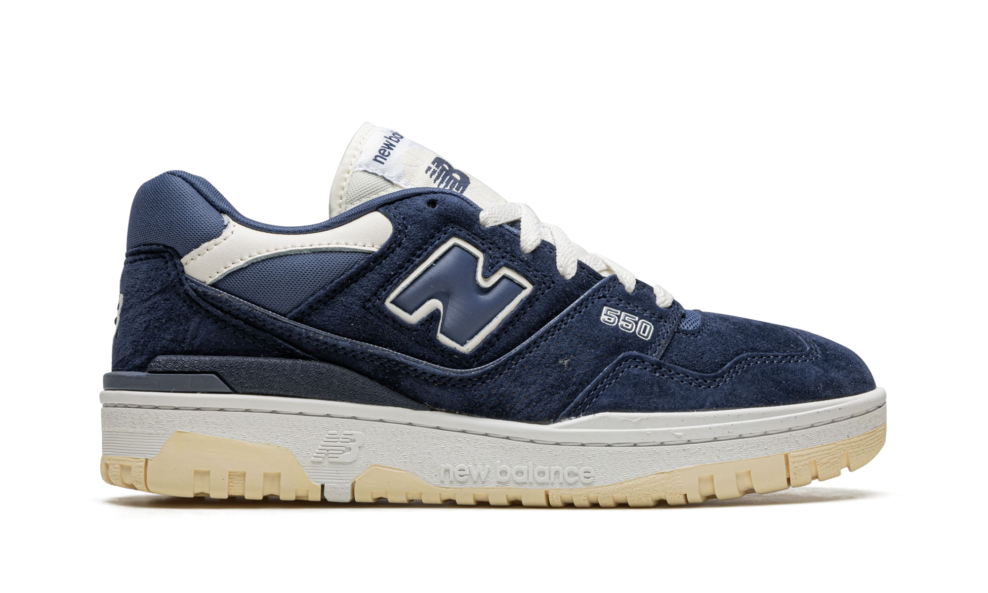 new balance 550 natural indigo suede+BB550SLA+right view