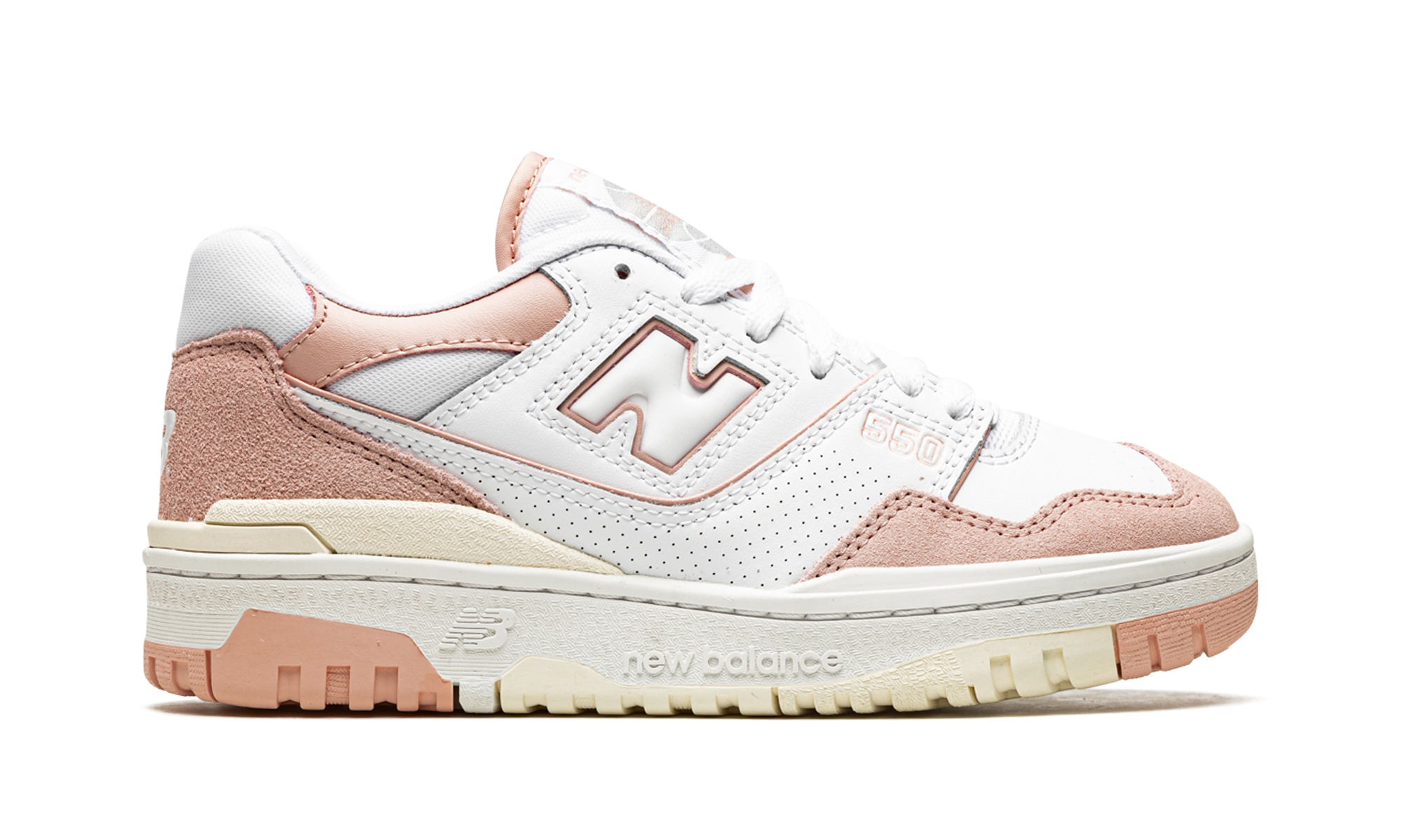 new balance 550 pink sand sea salt women s+BBW550CD+right view