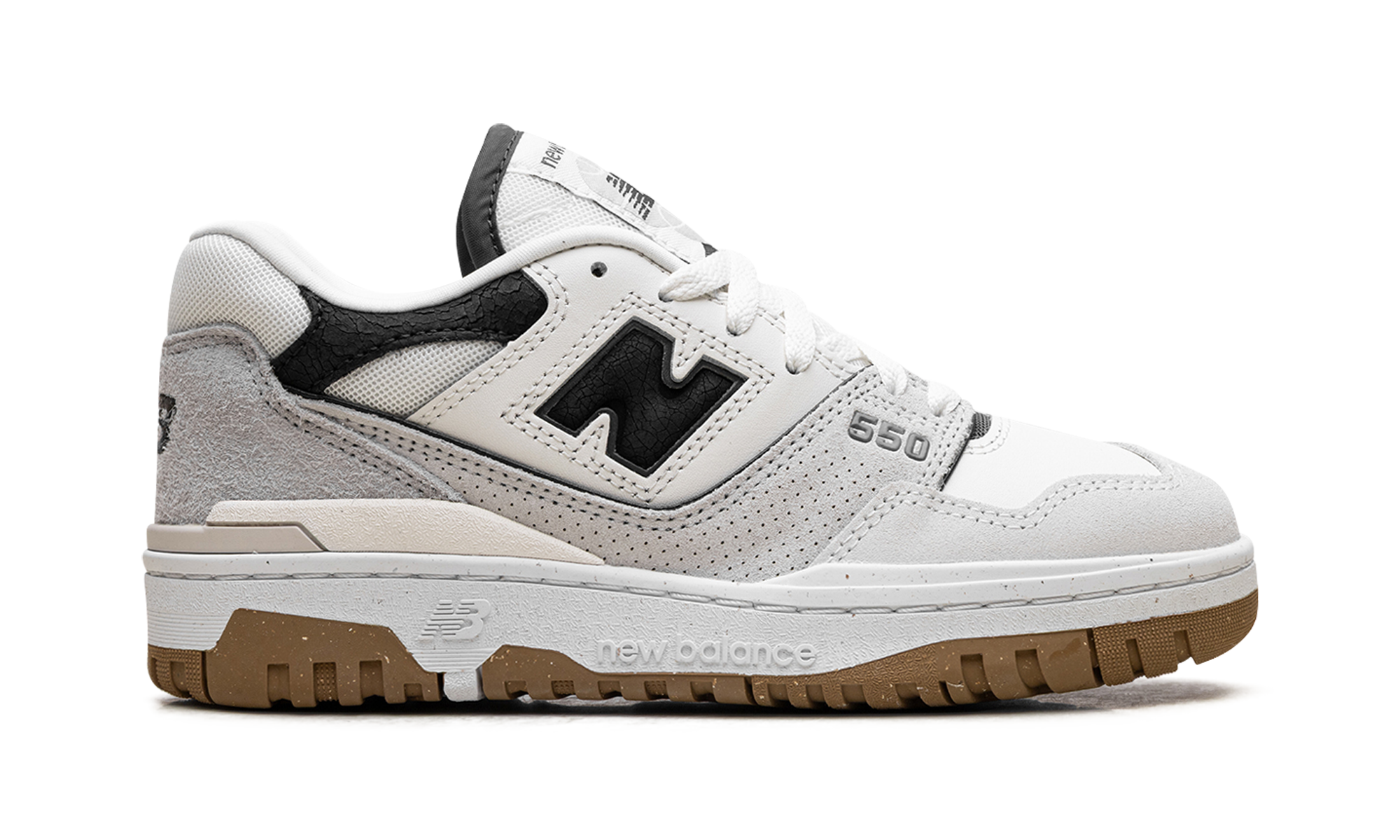 new balance 550 sea salt grey matter women s+BBW550TA+right view
