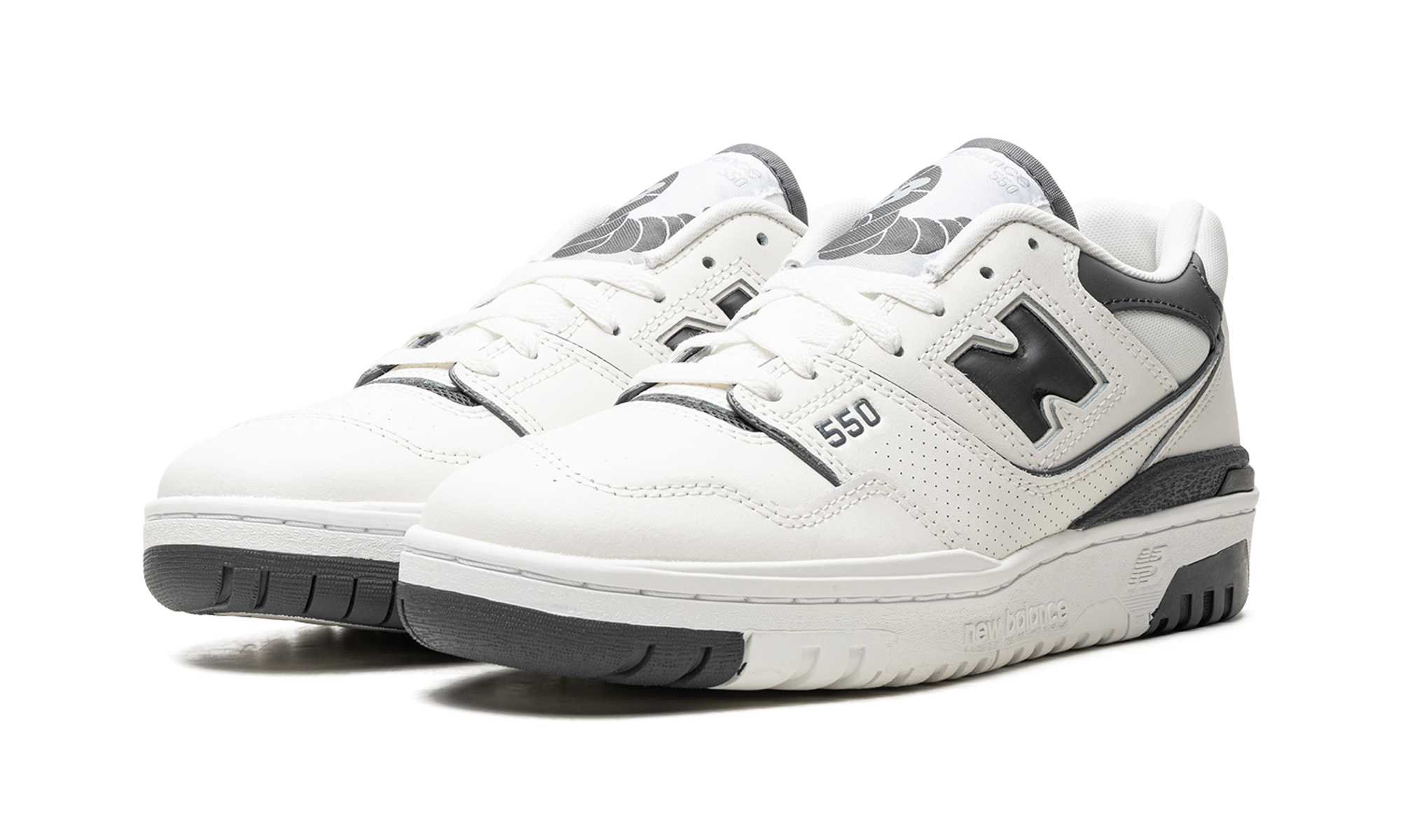 new balance 550 sea salt magnet women s+BBW550BH+diagnol left view