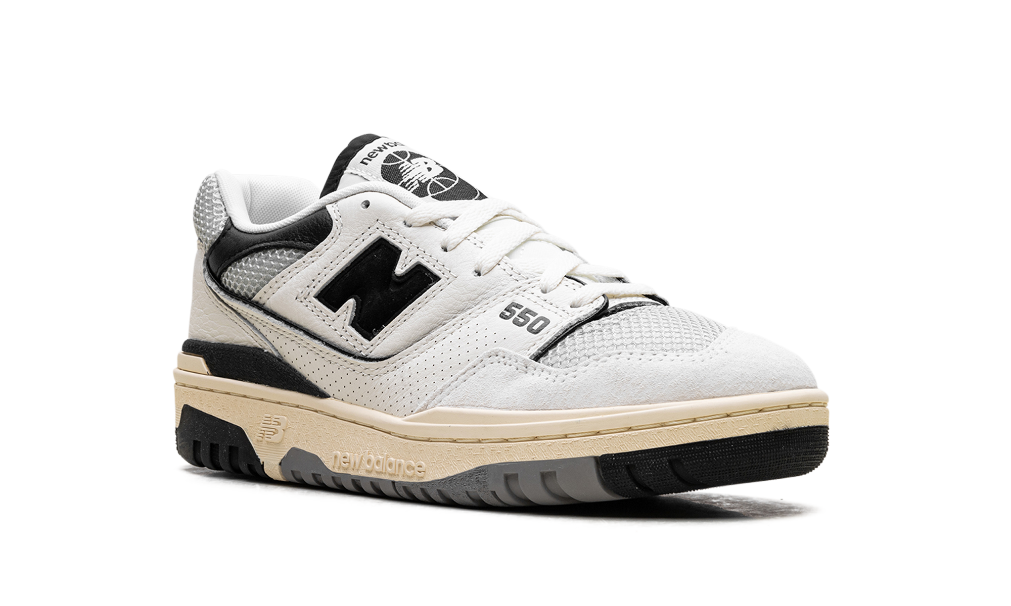 new balance 550 sea salt pack black+BB550CPC+diagnol right view