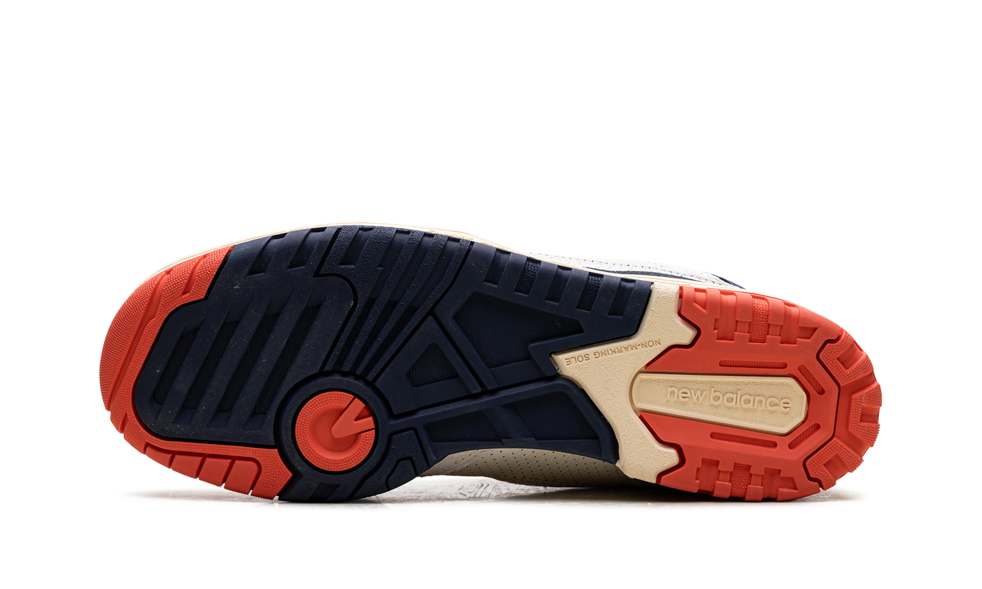 new balance 550 sea salt pack blast red+BB550CPB+bottom view