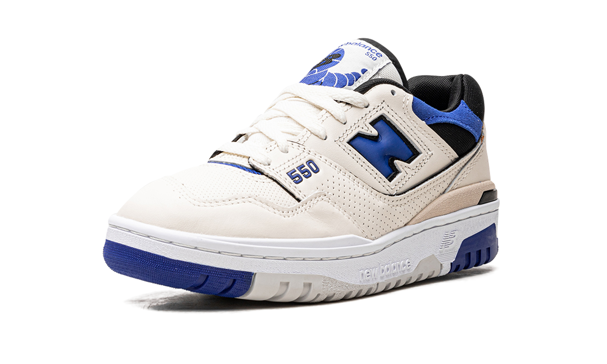 new balance 550 sea salt team royal+BB550VTA+left diagnol single view