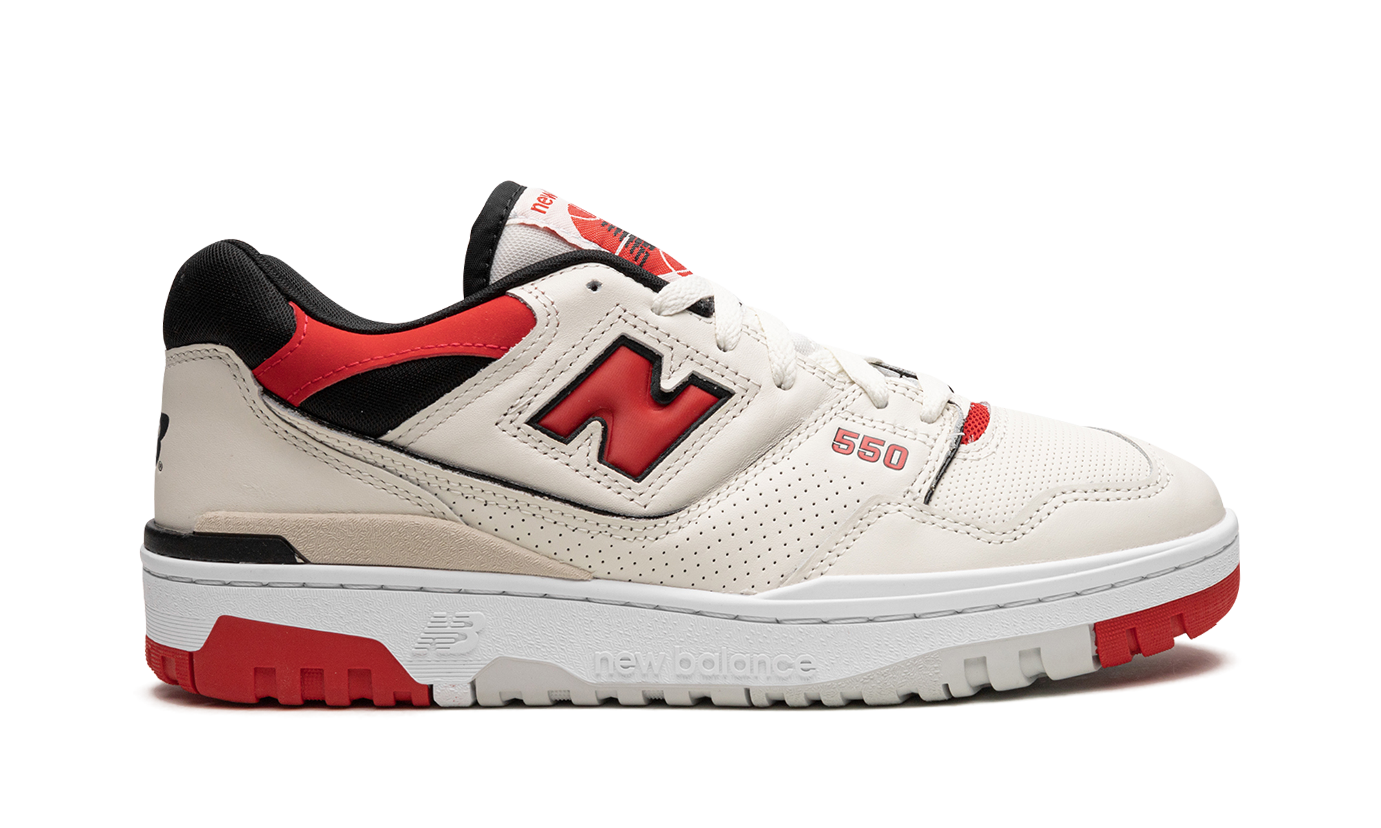 new balance 550 sea salt true red+BB550VTB+right view
