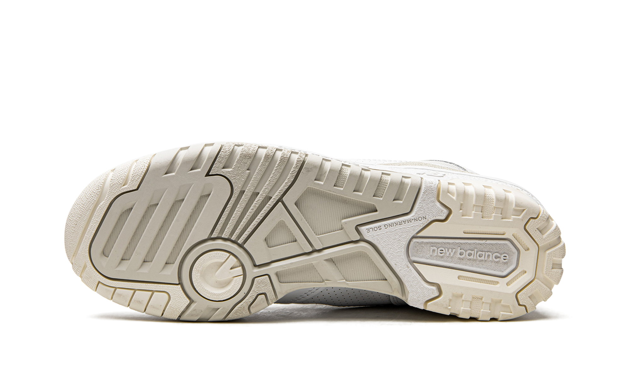 new balance 550 silver birch women s+BBW550WS+bottom view
