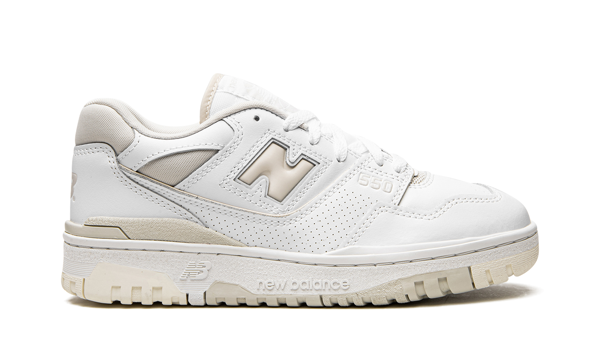 new balance 550 silver birch women s+BBW550WS+right view