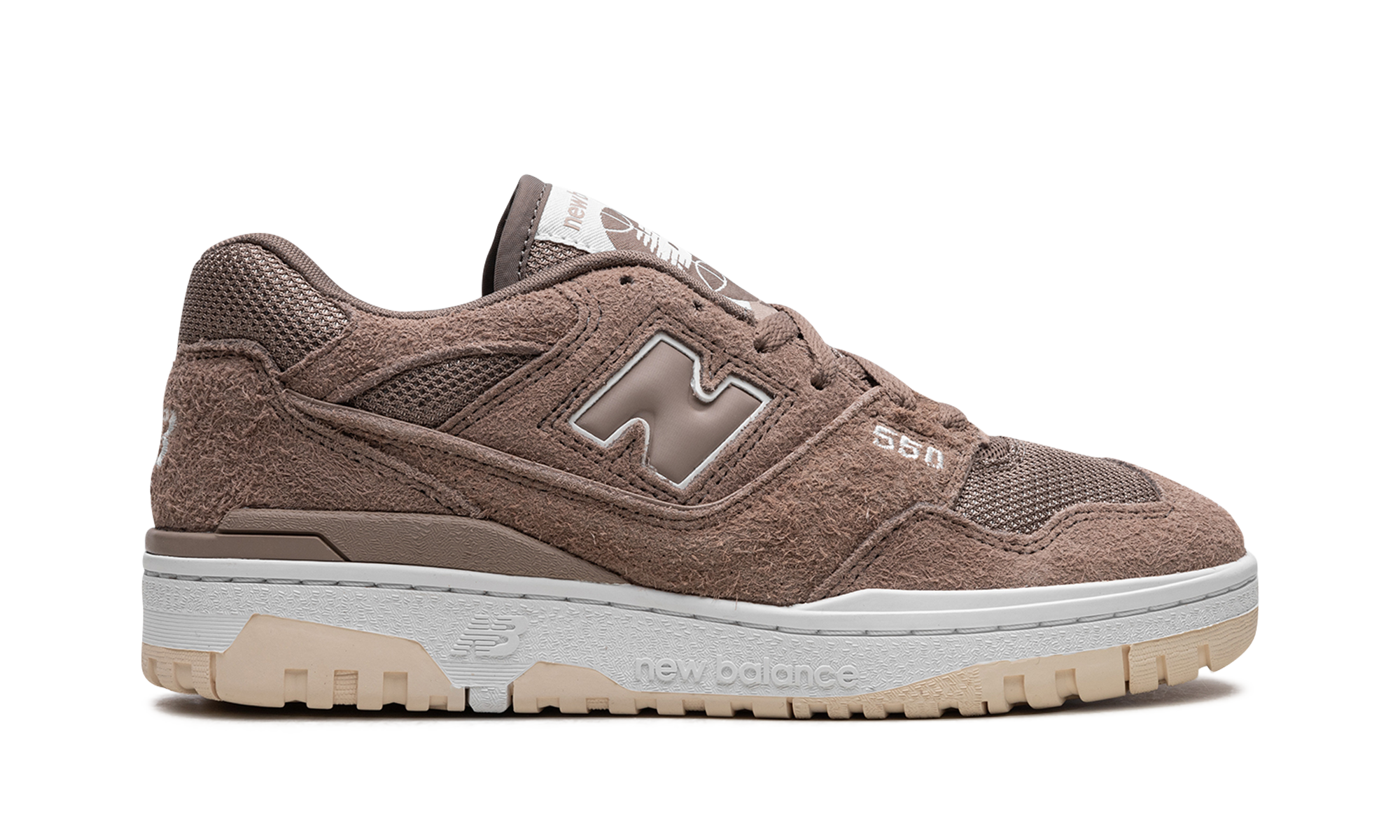new balance 550 suede mushroom+BB550PHA+right view