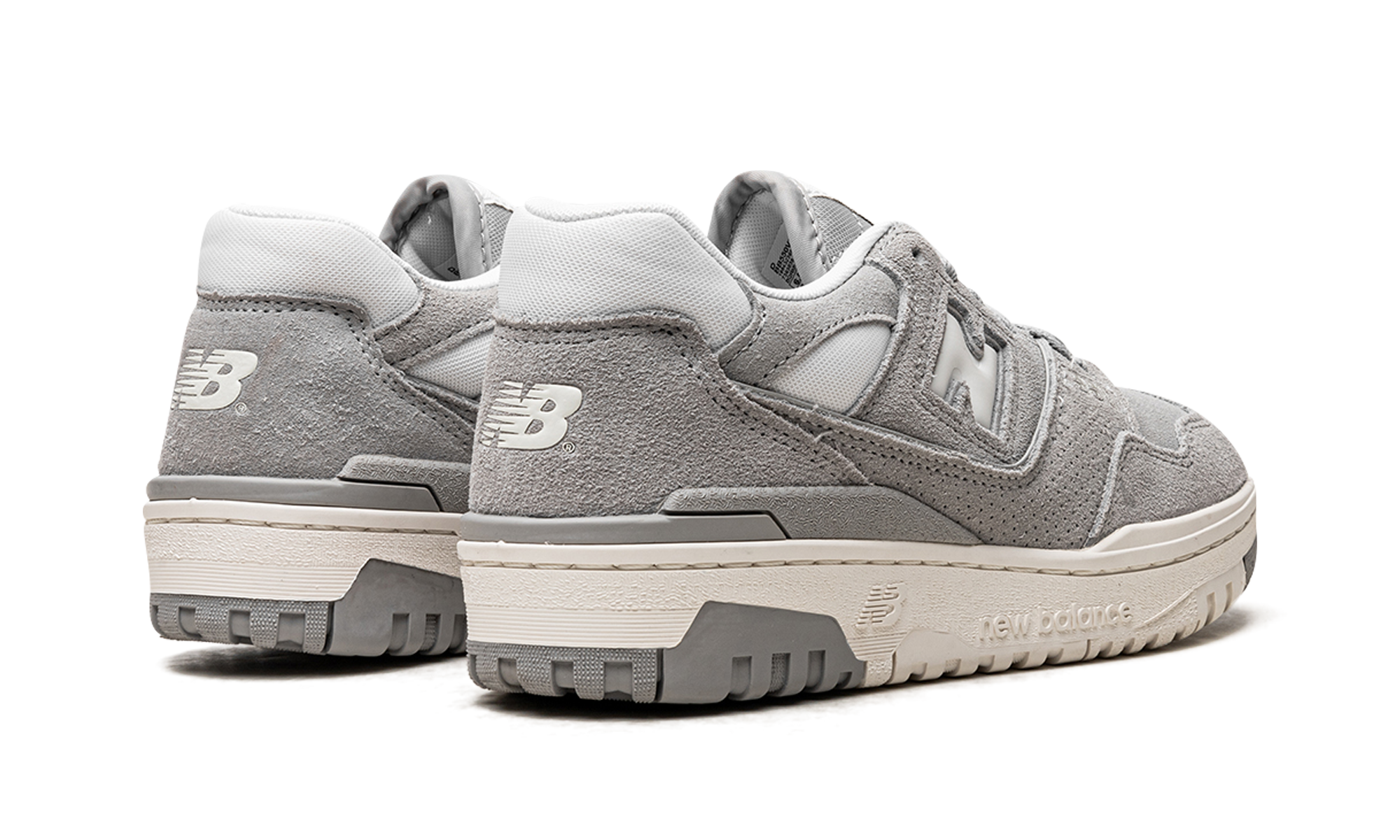 new balance 550 suede pack concrete+BB550VNB+diagnol right behind view