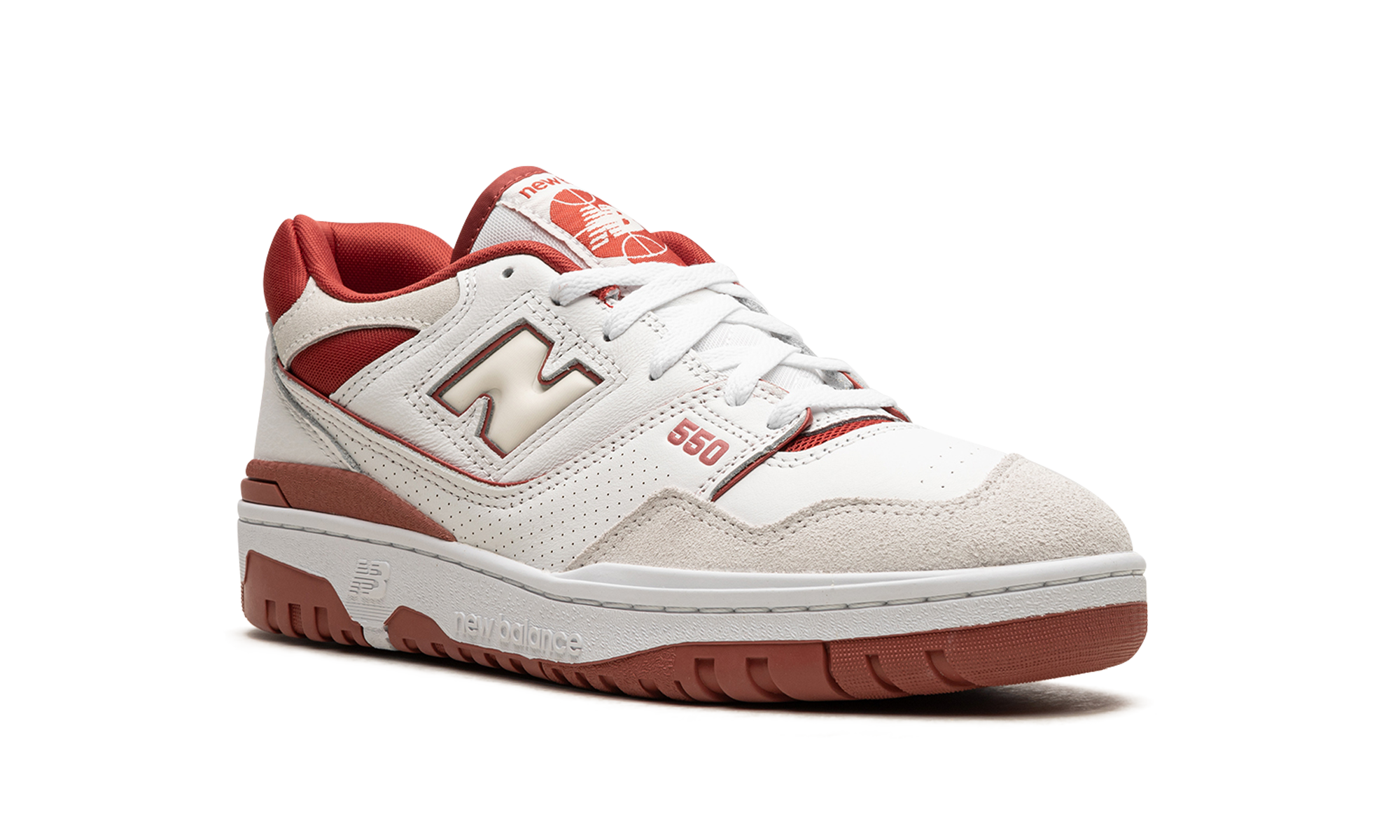 new balance 550 terracotta+BB550STF+diagnol right view