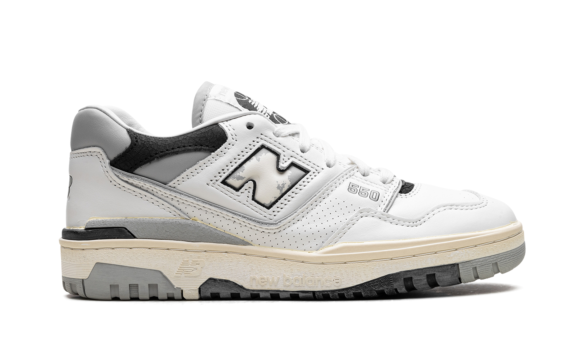 new balance 550 vintage pack concrete+BB550VGB+right view