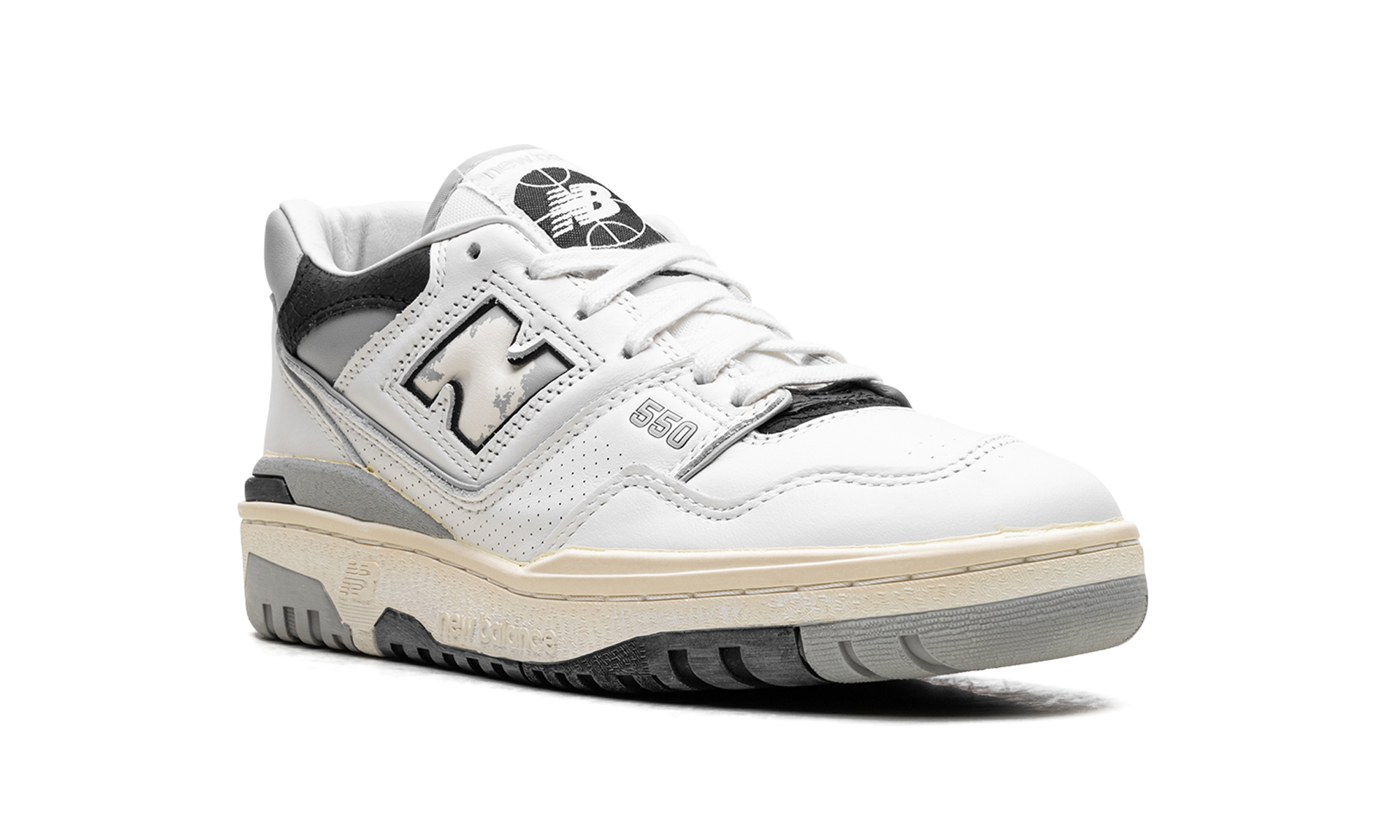 new balance 550 vintage pack concrete+BB550VGB+diagnol right view