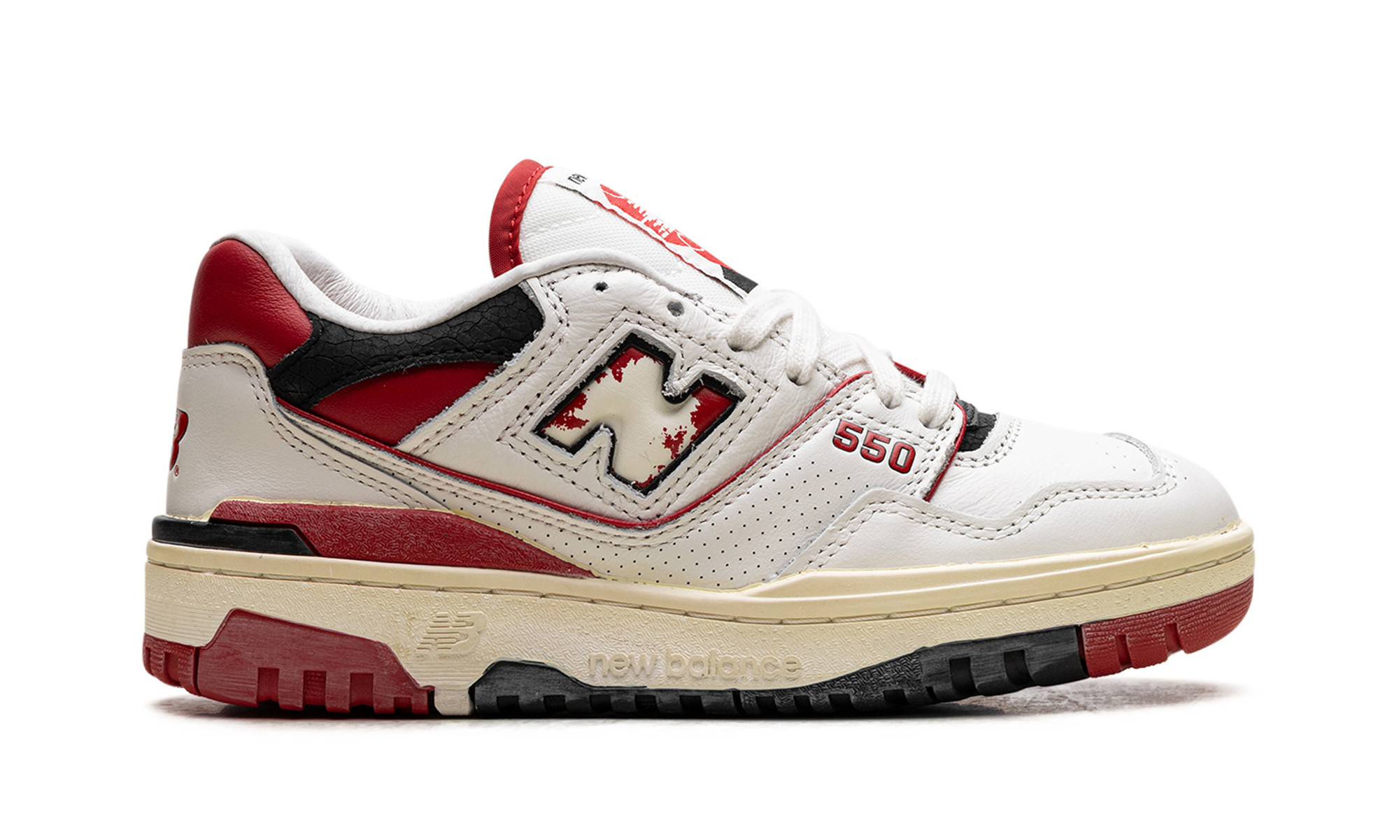 new balance 550 vintage pack team red+BB550VGA+right view