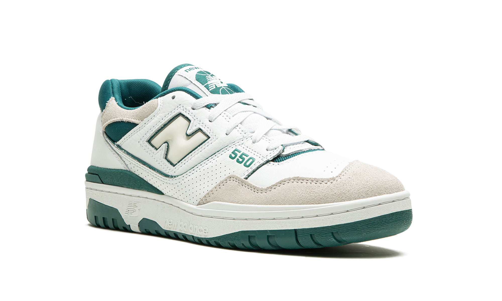 new balance 550 vintage teal+BB550STA+diagnol right view