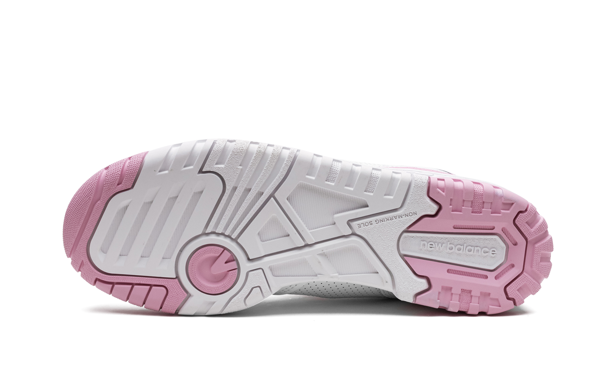 new balance 550 white bubblegum pink women s+BBW550BD+bottom view
