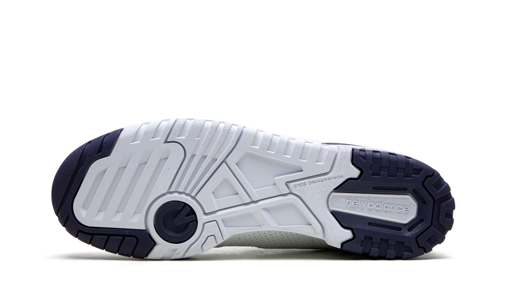 new balance 550 white dark mercury women s+BBW550BA+bottom view