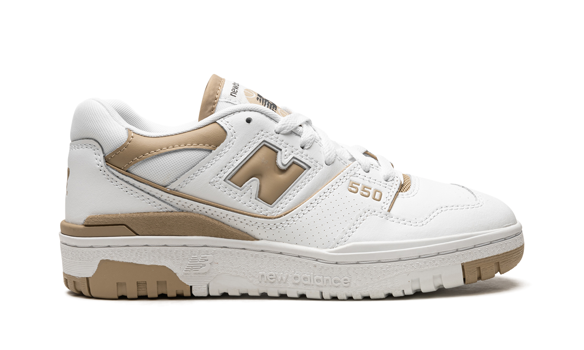 new balance 550 white incense women s+BBW550BT+right view