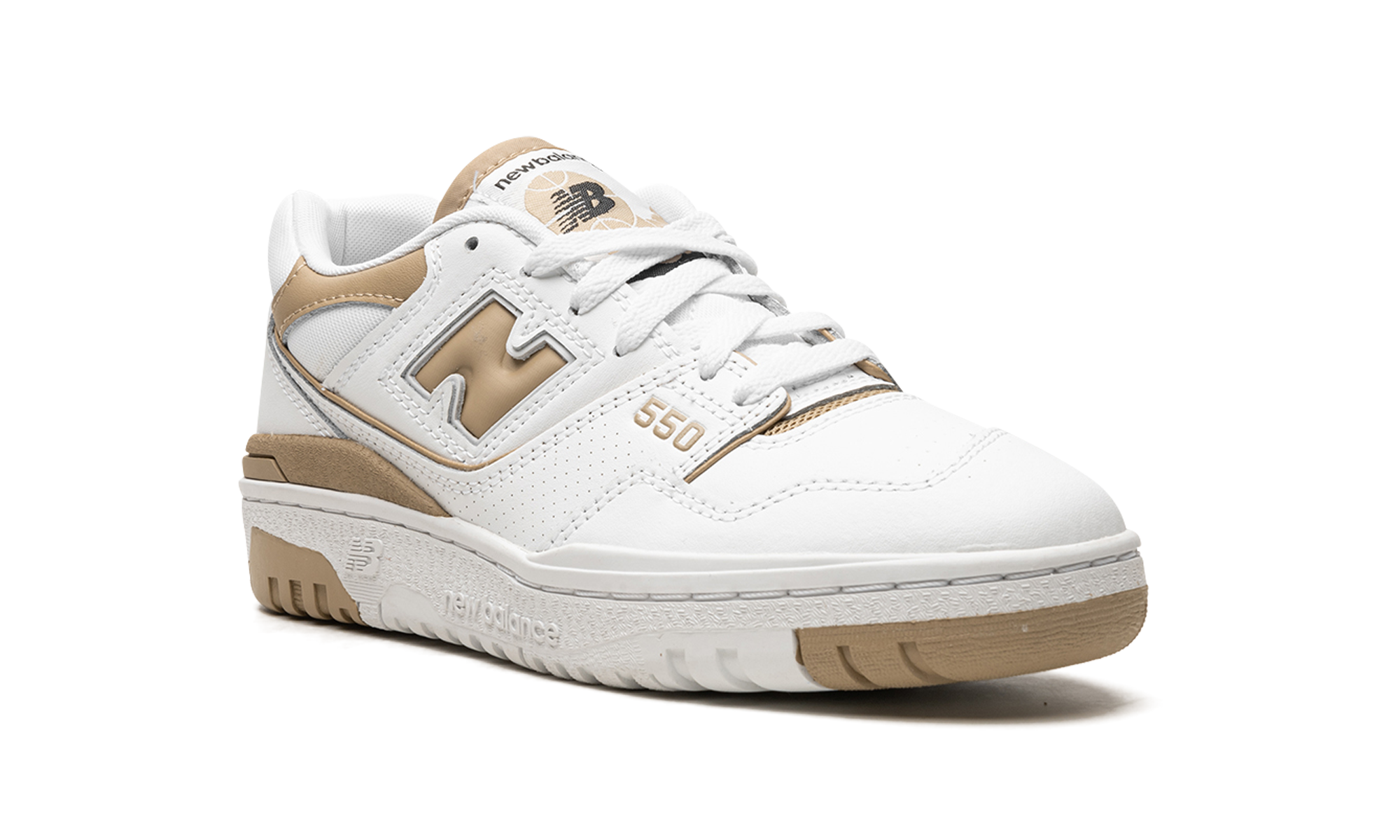 new balance 550 white incense women s+BBW550BT+diagnol right view