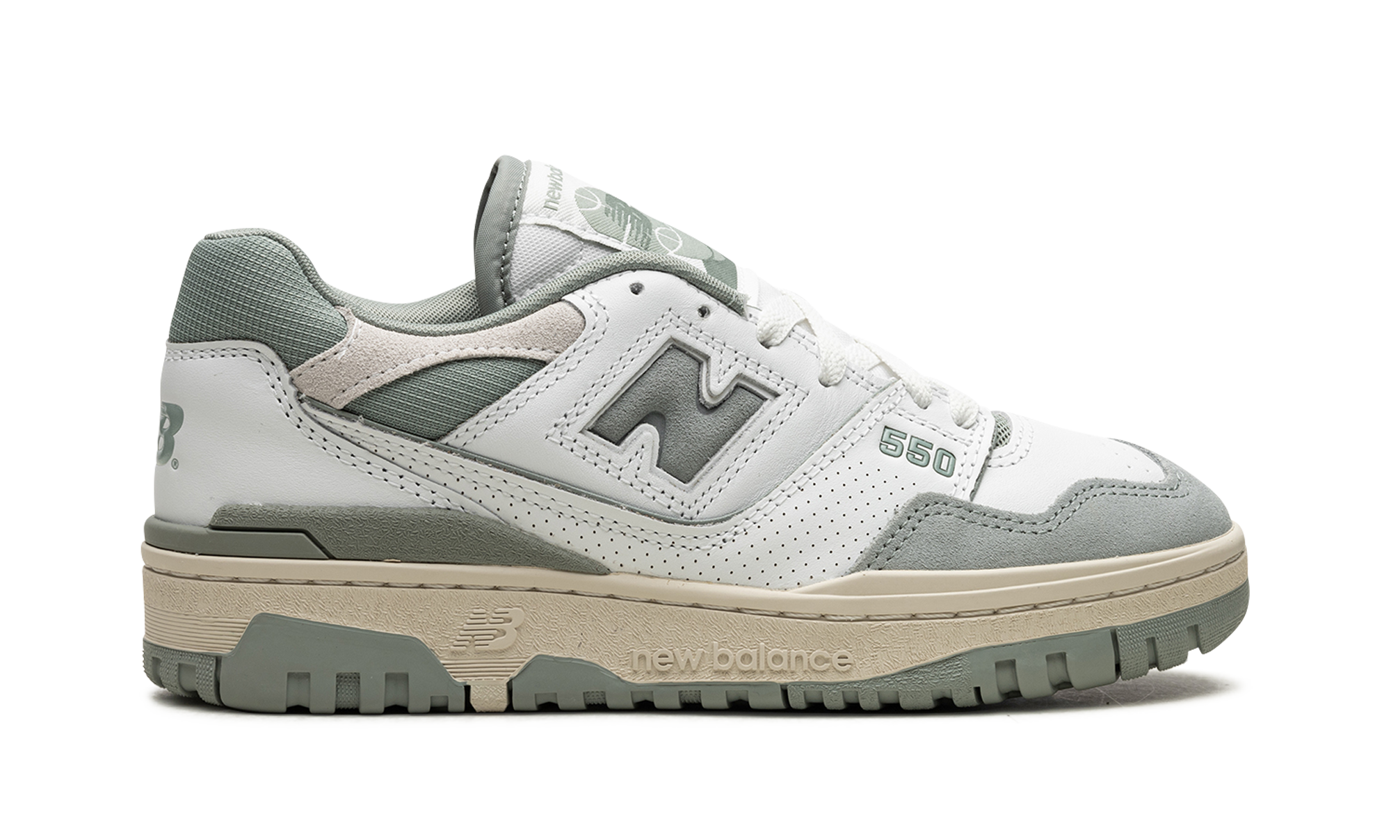 new balance 550 white juniper+BB550NED+right view