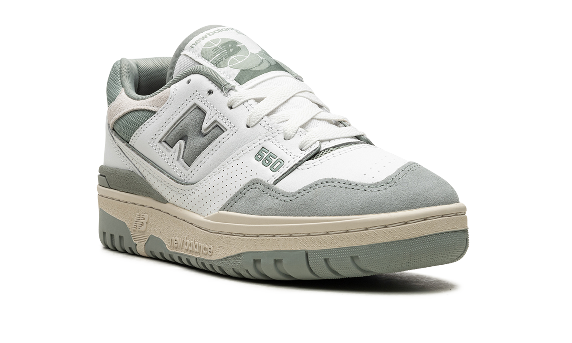 new balance 550 white juniper+BB550NED+diagnol right view