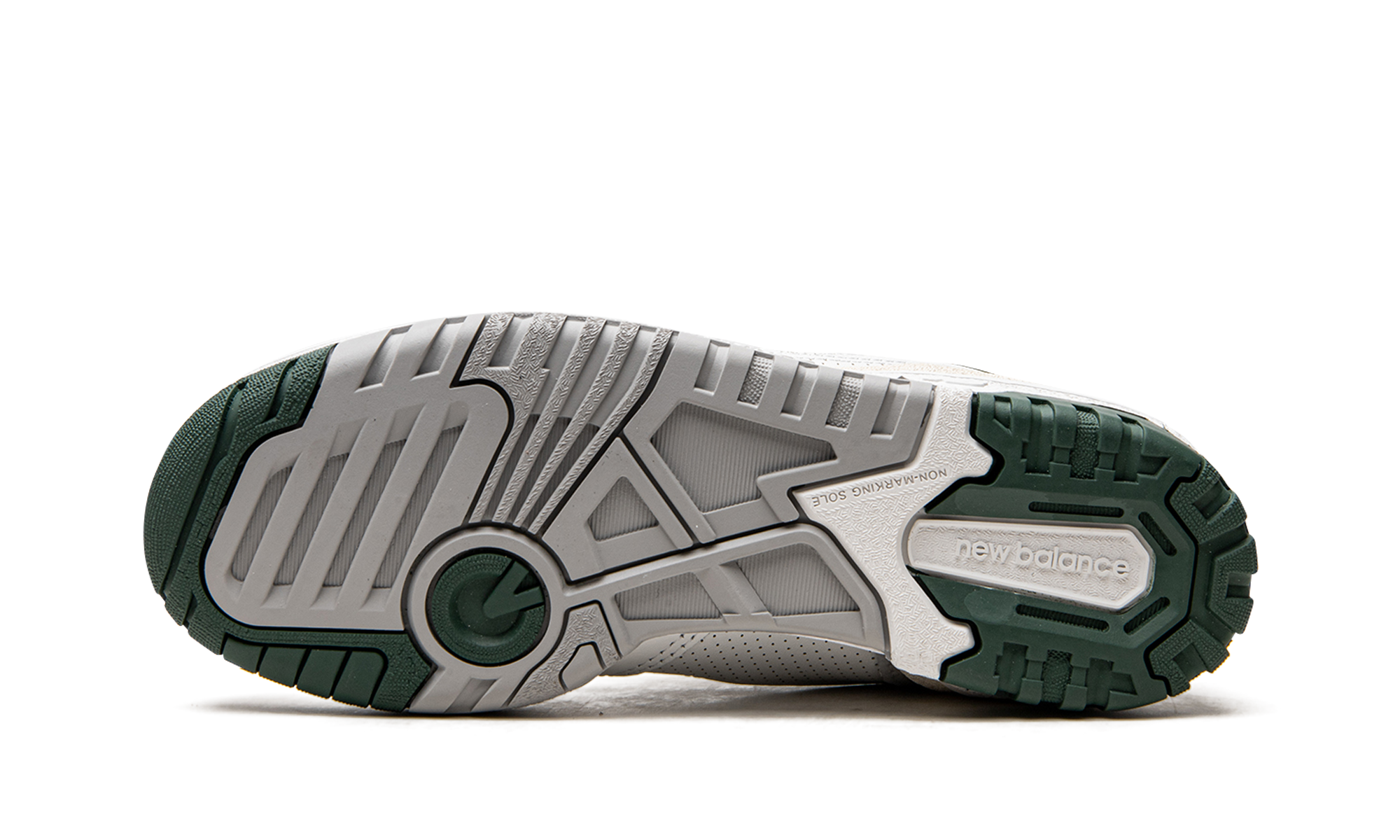 new balance 550 white nightwatch green+BB550PWC+bottom view