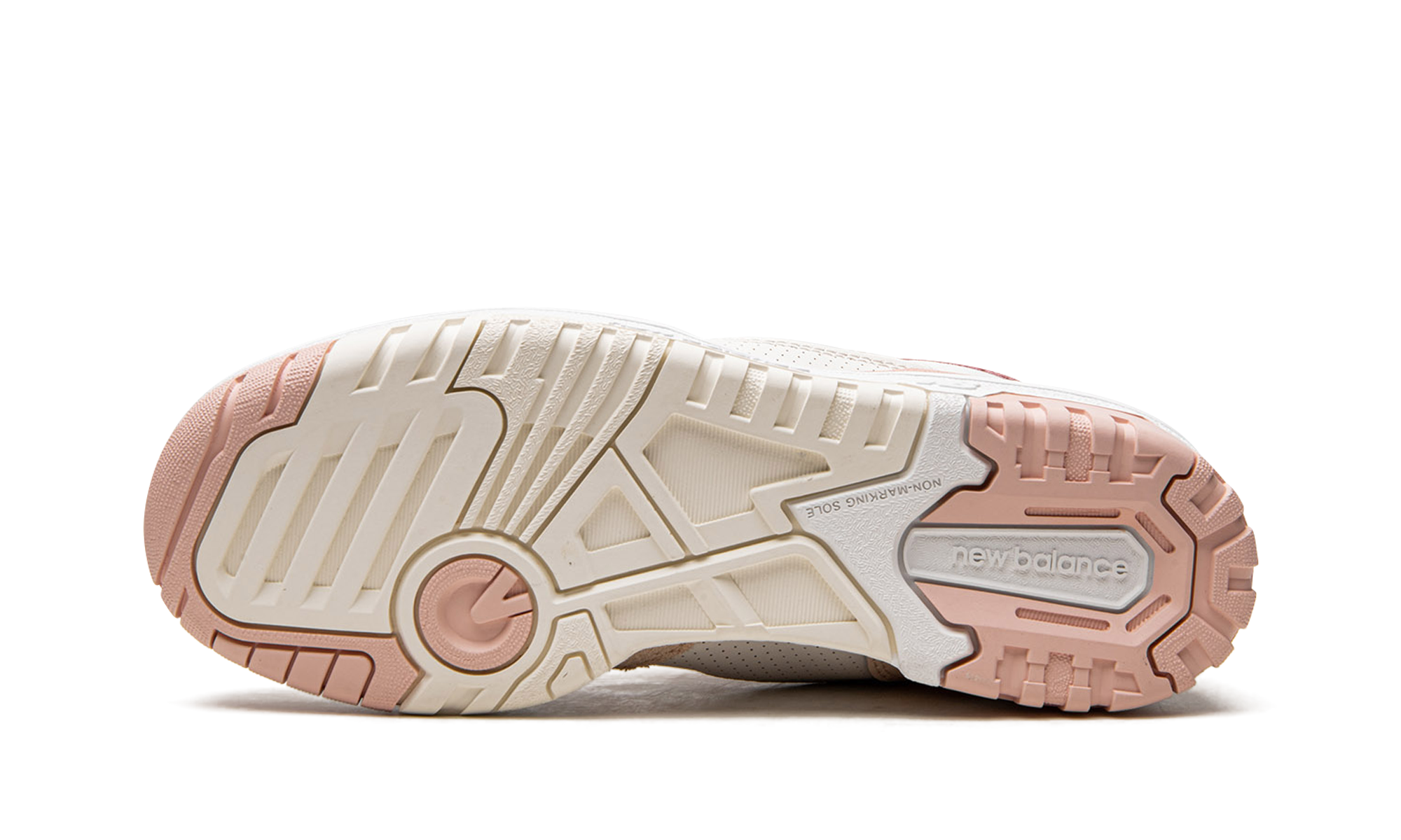 new balance 550 white pink women s+BBW550WP+bottom view