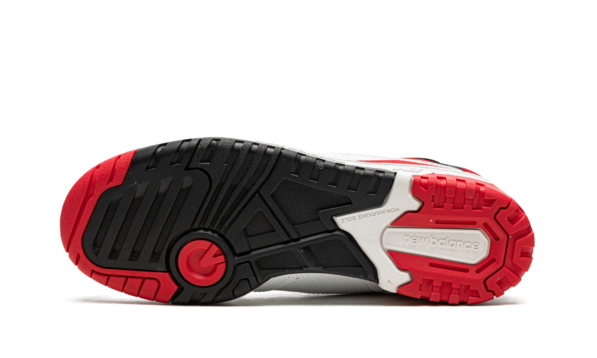 new balance 550 white red+BB550SE1+bottom view