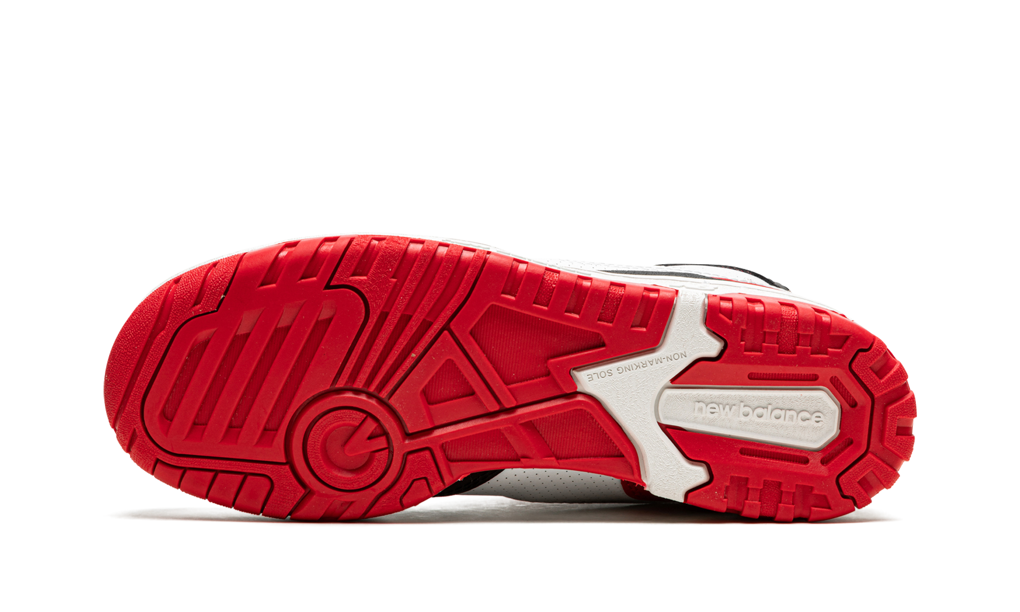 new balance 550 white red black+BB550HR1+bottom view