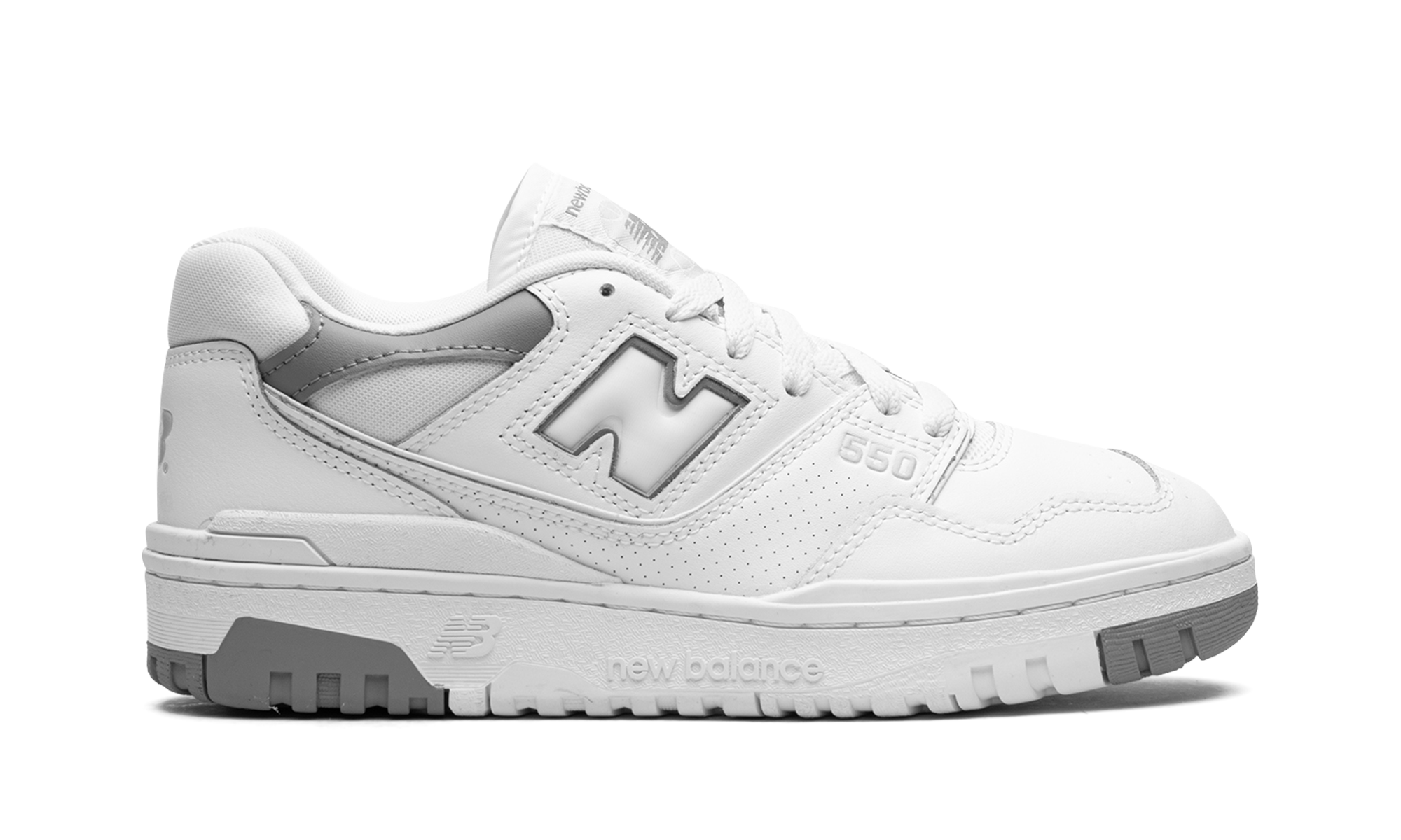 new balance 550 white shadow grey+BB550SWA+right view